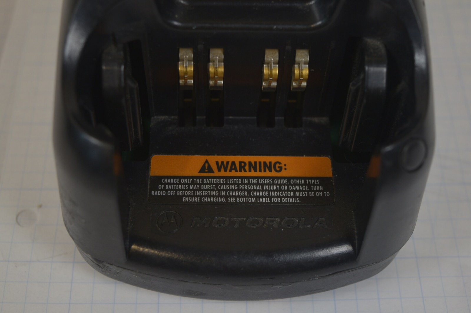 Motorola Impres WPLN4114AR Charger For Parts + 2x 8V Adapter 2580384R41 Lot