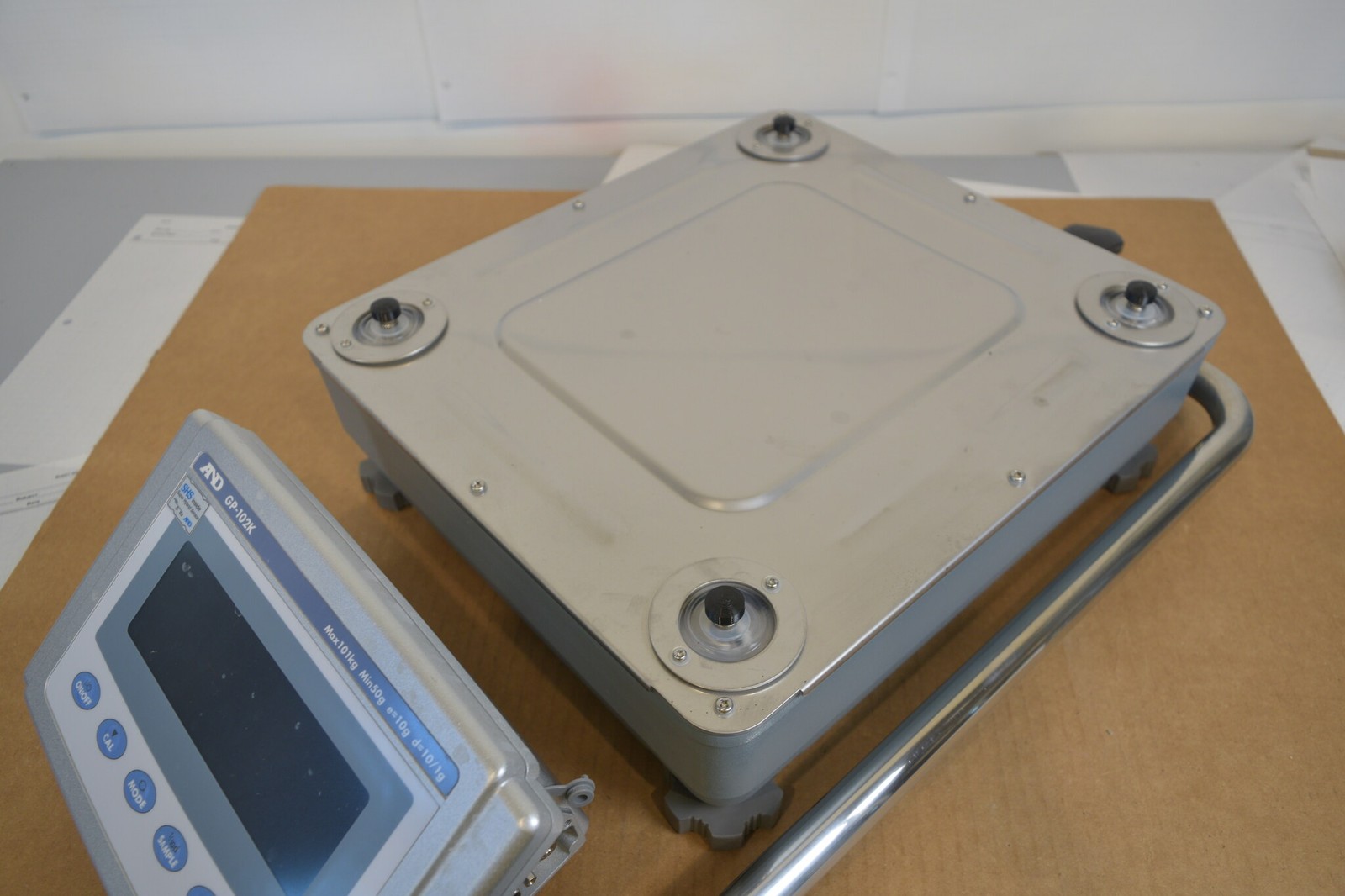 A&D GP-102K High-Capacity Balance 101 kg x 10 g / 61 kg x 1 g Dual Range Tested