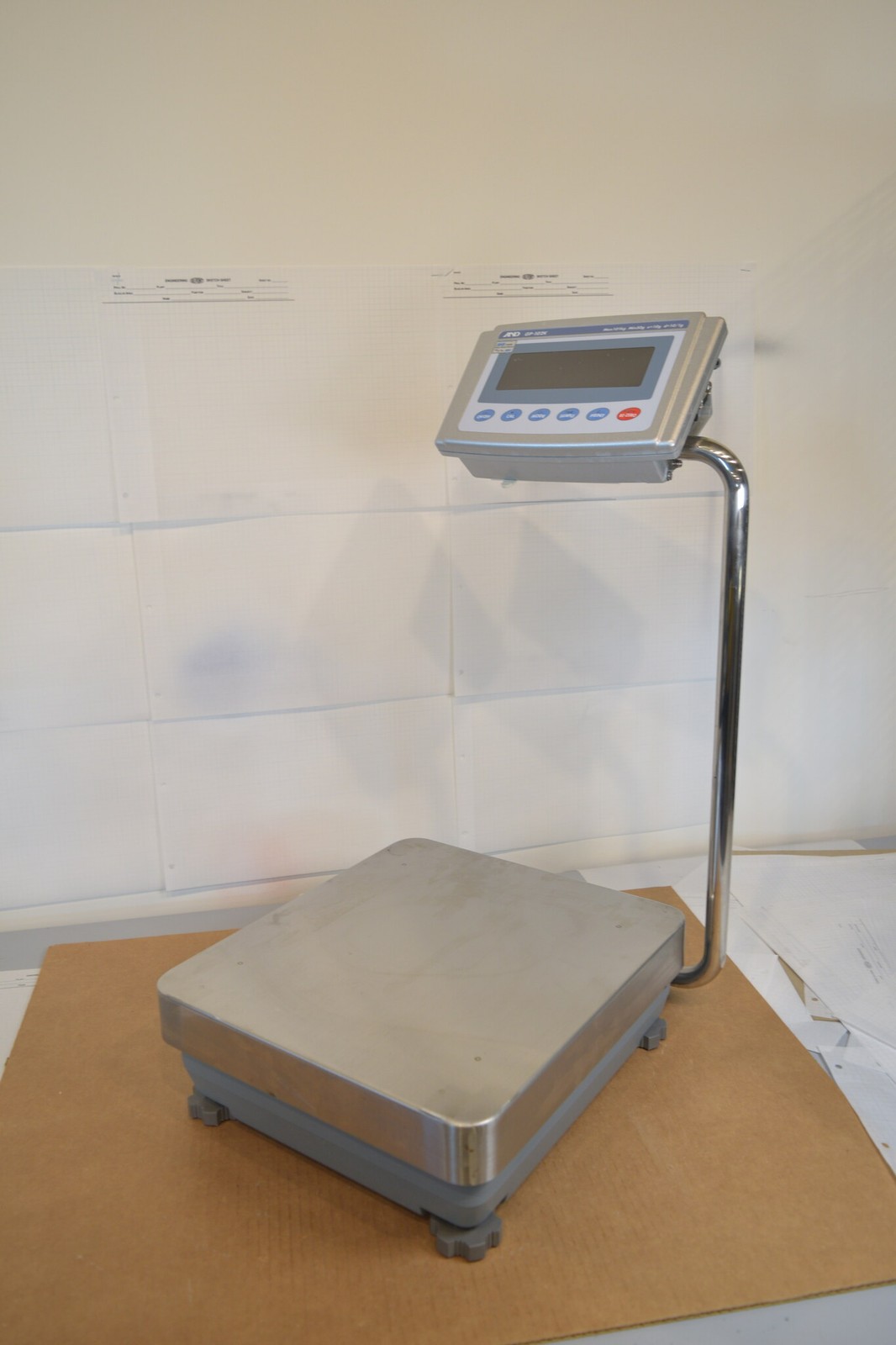 A&D GP-102K High-Capacity Balance 101 kg x 10 g / 61 kg x 1 g Dual Range Tested