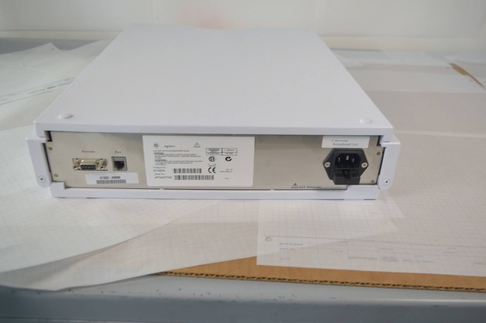 Agilent 1100 Series G1322A 4-Channel Vacuum Degasser - Hose Replaced, Wet-Tested