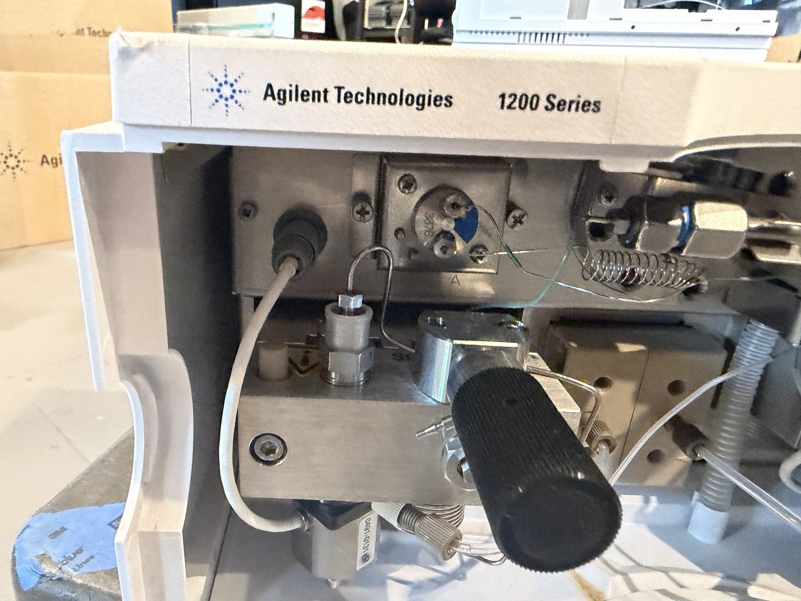 Agilent 1200 G1312B Binary Pump SL DE63058270 Pressure Test PASS ~500 bar