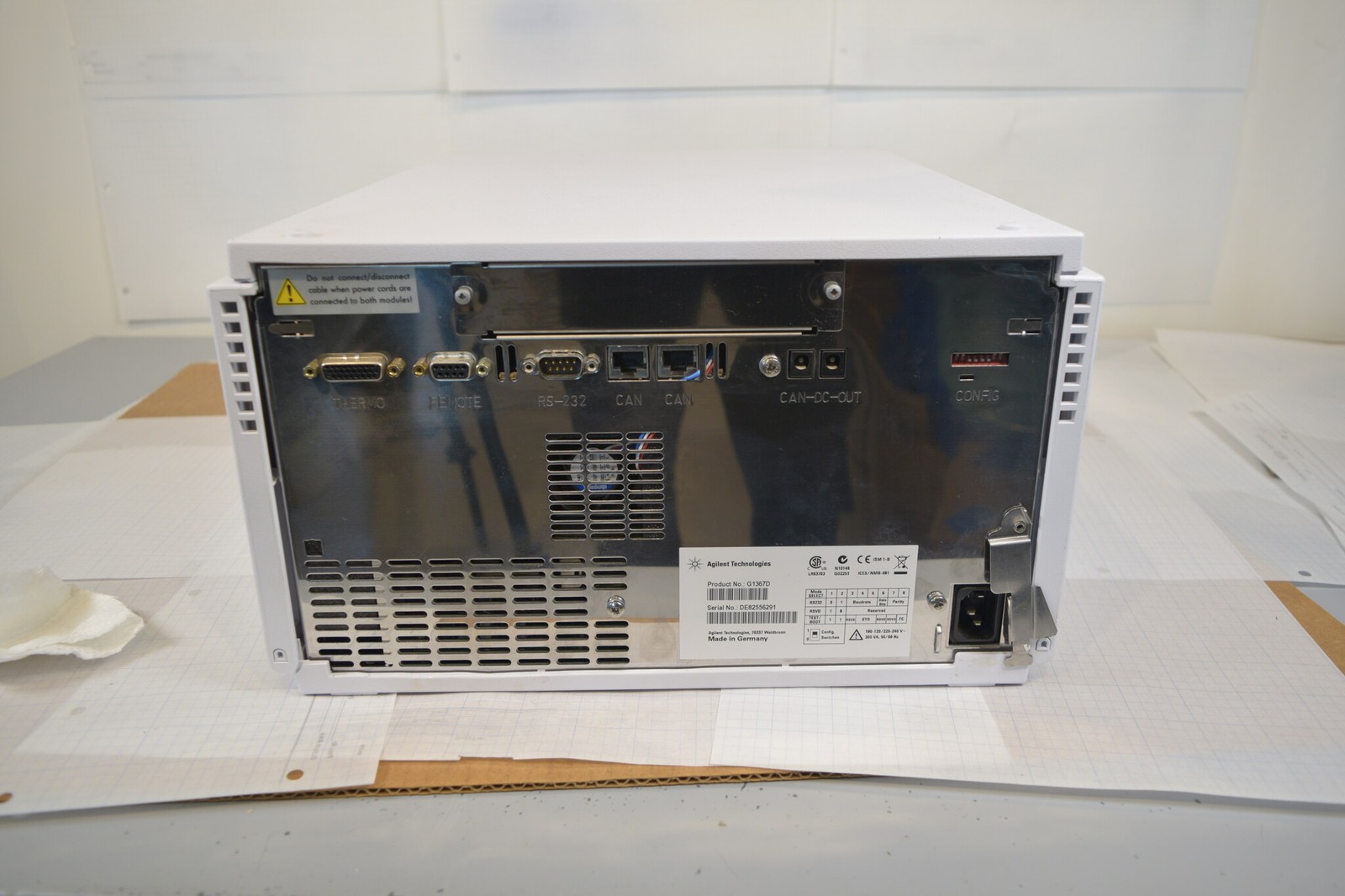 Agilent 1200 G1367D HiP-ALS SL+ Autosampler DE82556291 - FOR PARTS, Won't Seat