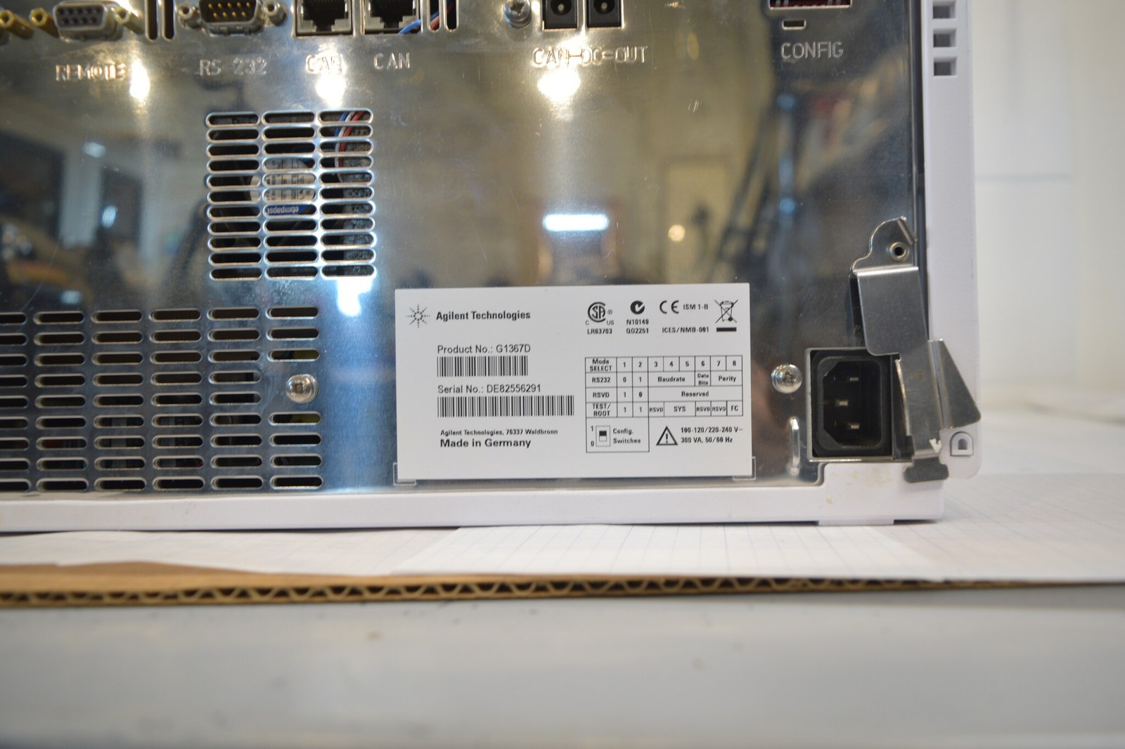 Agilent 1200 G1367D HiP-ALS SL+ Autosampler DE82556291 - FOR PARTS, Won't Seat