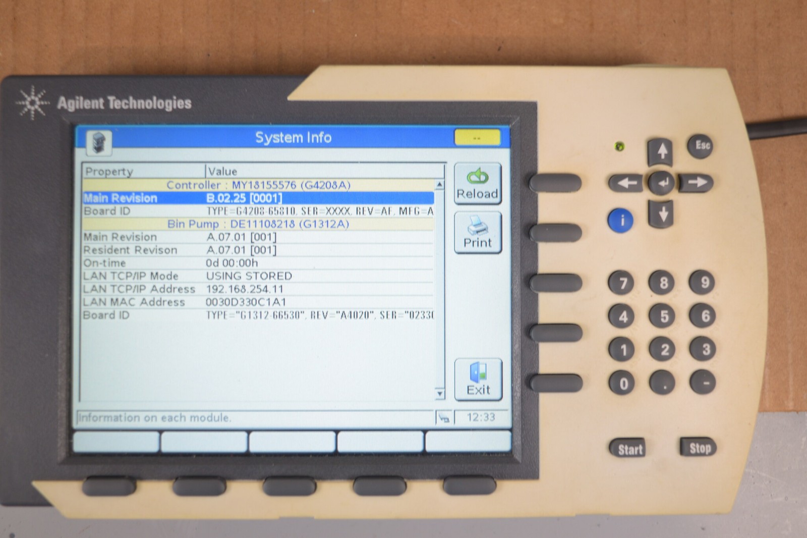 Agilent 1100 G1312A Binary Pump HPLC Pressure+Leak Test Passed G1369C LAN