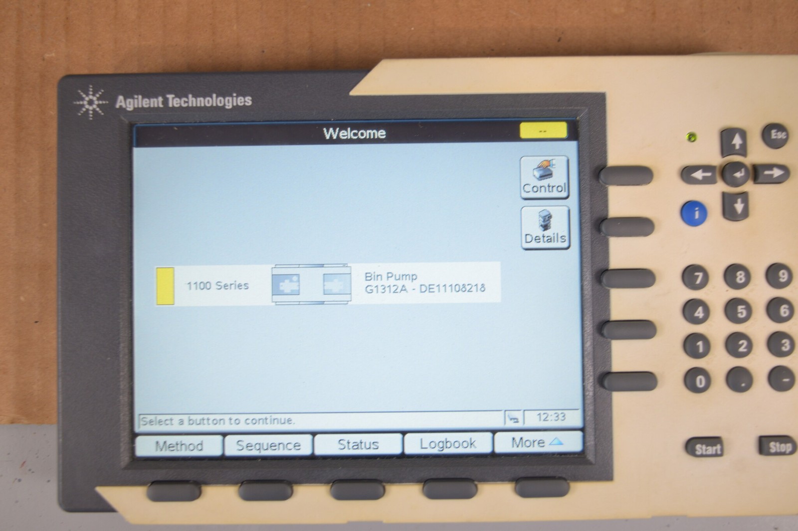 Agilent 1100 G1312A Binary Pump HPLC Pressure+Leak Test Passed G1369C LAN