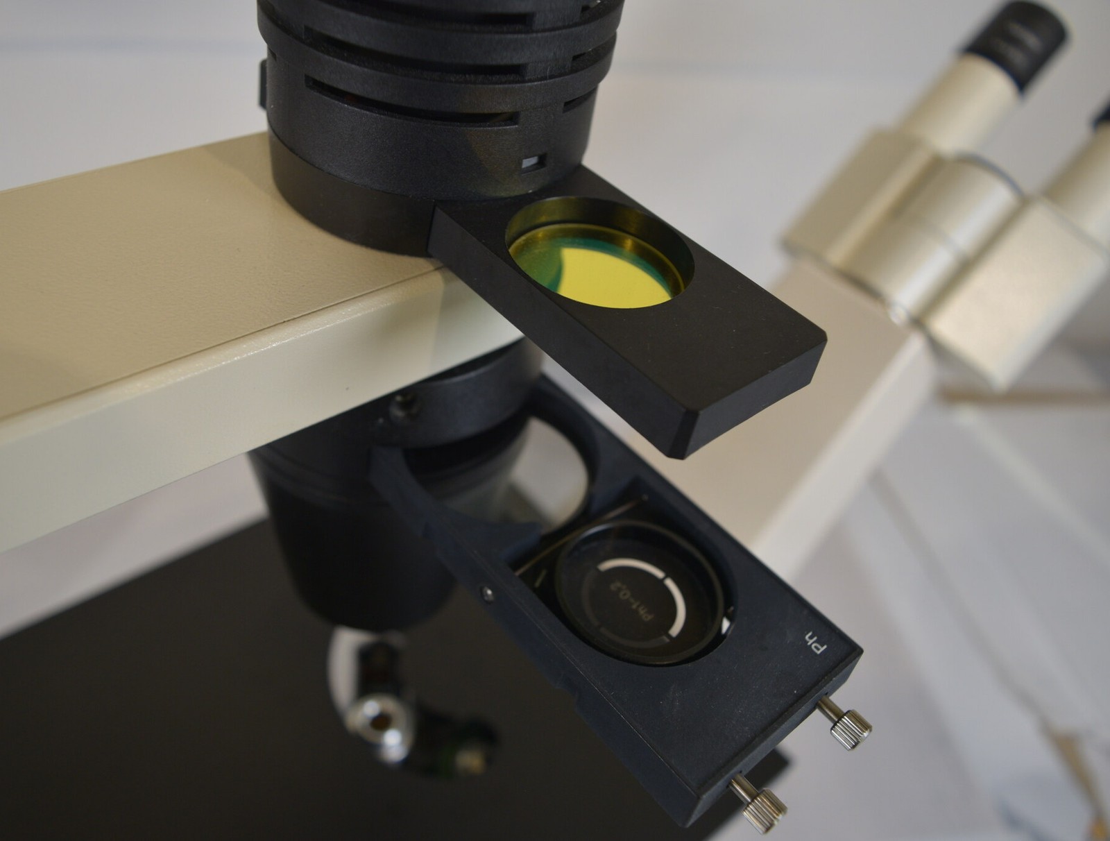 Carl Zeiss Invertoskop 451201 Inverted Phase Contrast Microscope 5 Objectives