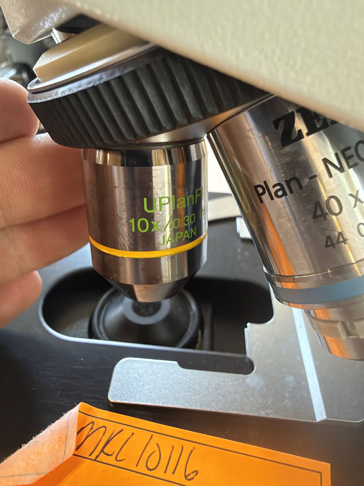 Zeiss Plan-Neofluar 40x/0.75 Microscope Objective 44 03 50 inf/0.17 RMS - Tested
