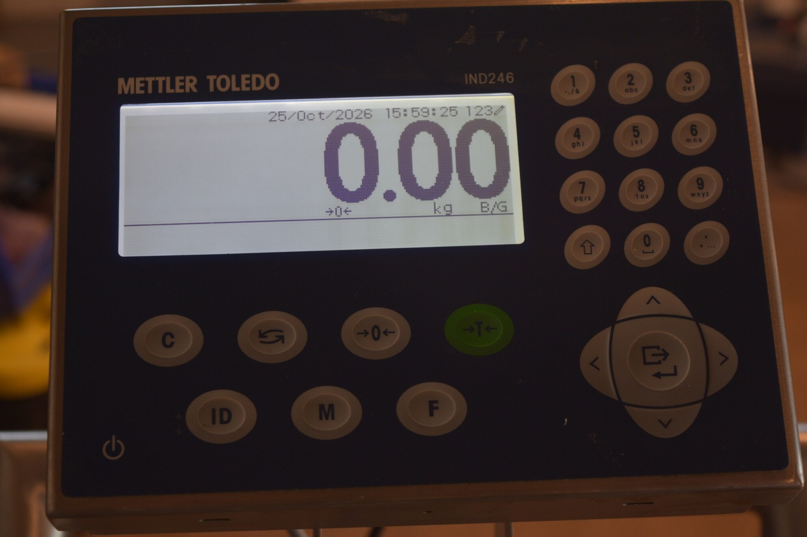 Mettler Toledo IND246 Stainless Weighing Terminal Indicator - Tested to 54 kg