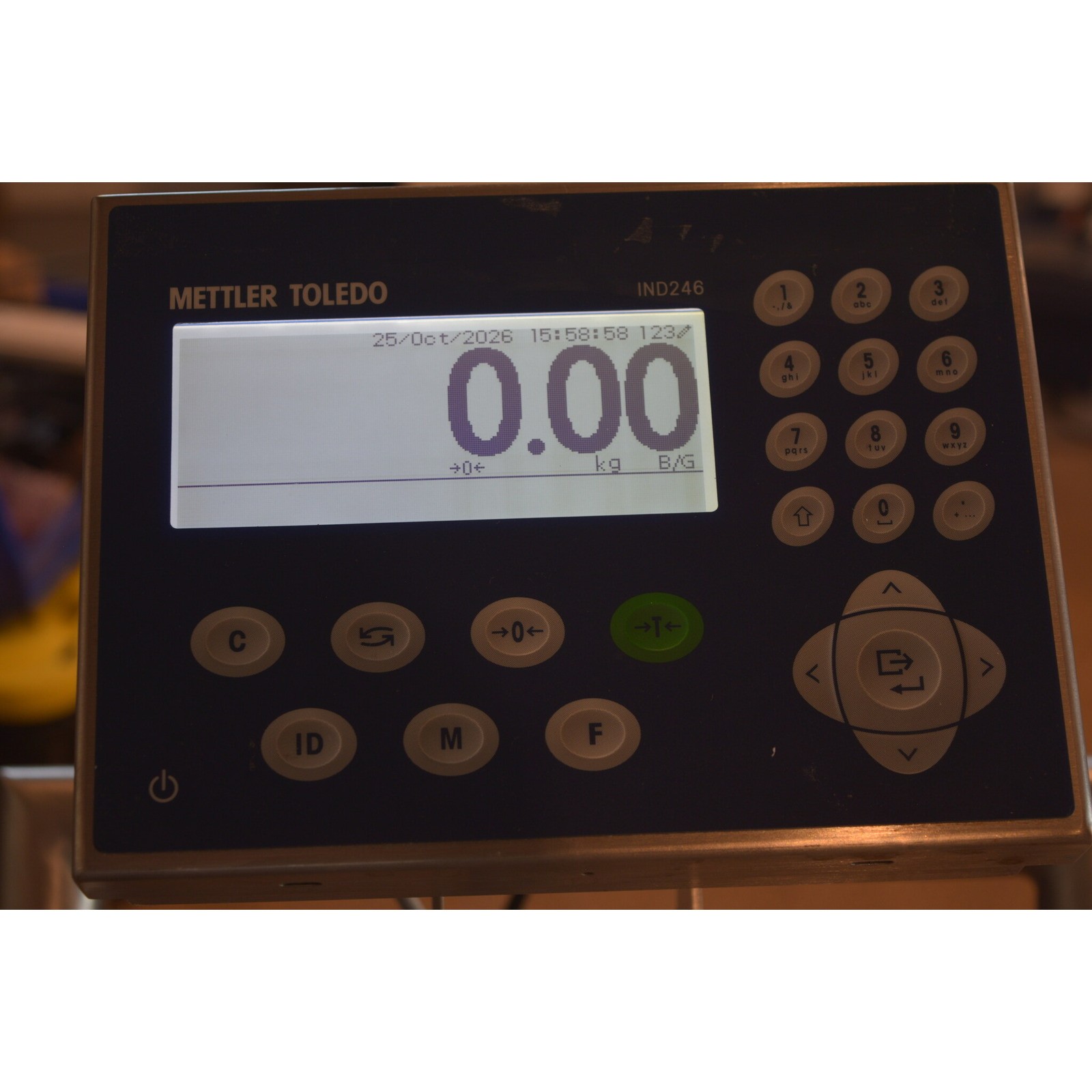 Mettler Toledo IND246 Stainless Weighing Terminal Indicator - Tested to 54 kg