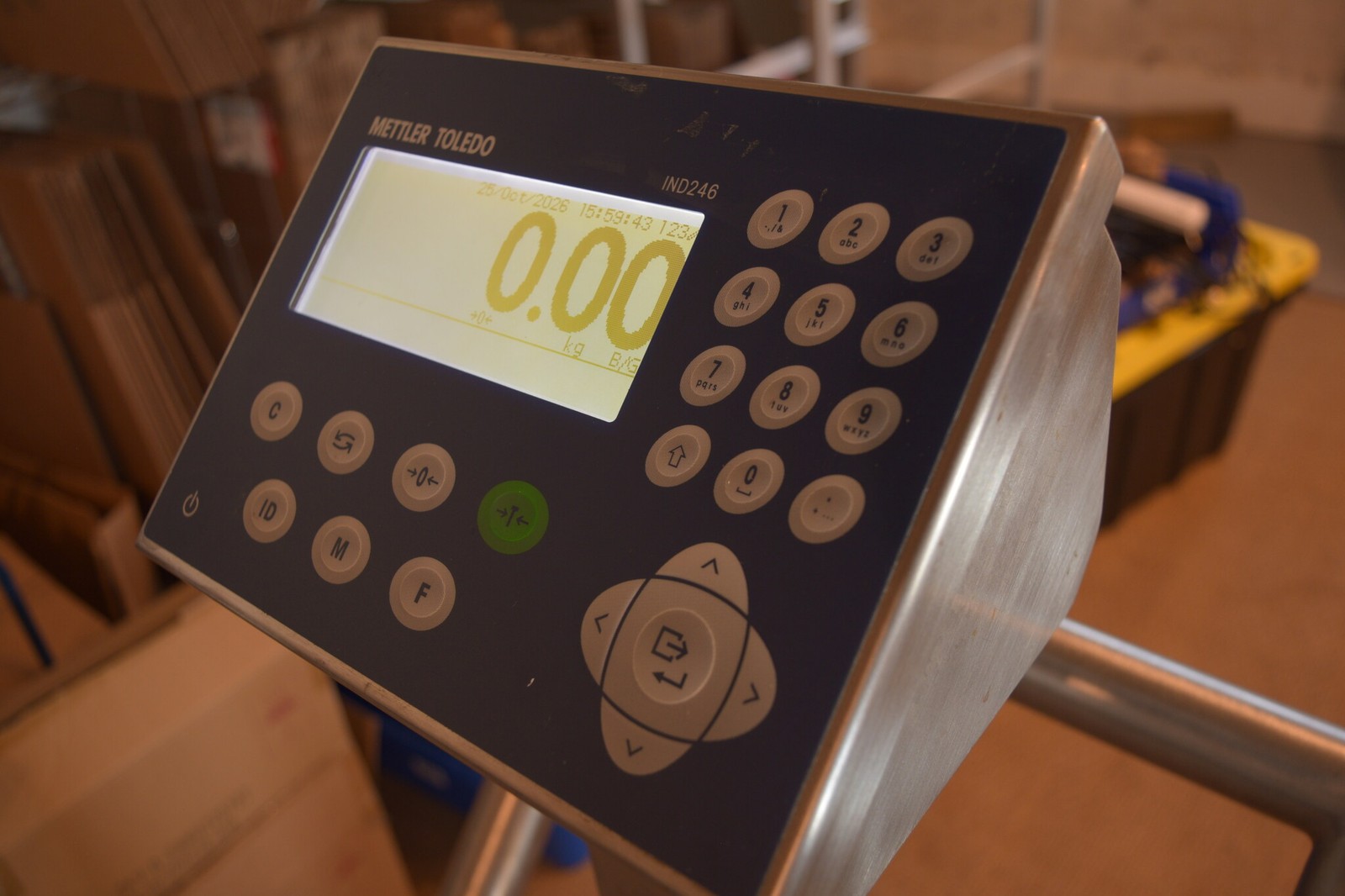 Mettler Toledo IND246 Stainless Weighing Terminal Indicator - Tested to 54 kg