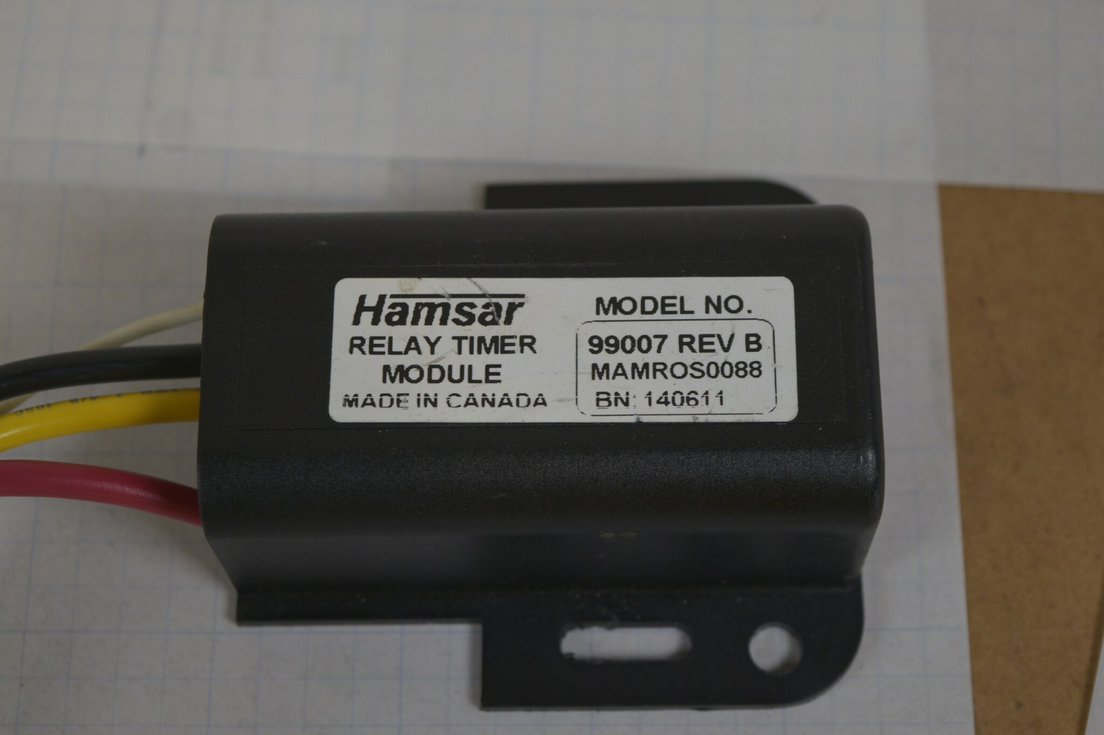 Lot of 7 Harris CU23218 CH-721 Power Pigtails + Hamsar 99007 MAMROS0088 Timer