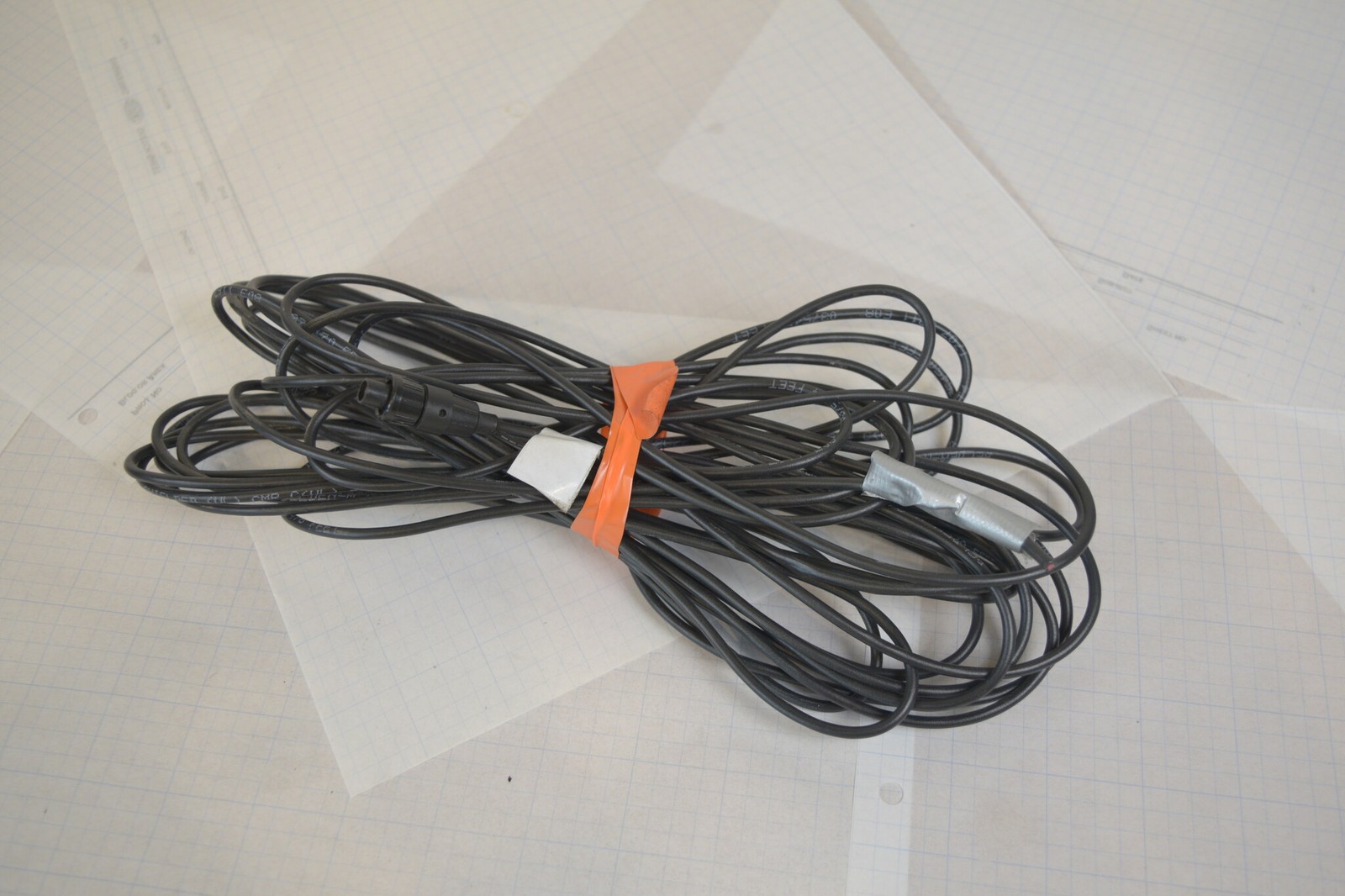 Lot of 7 Harris CU23218 CH-721 Control Head CAN Cable Pigtails - M7300 XG-75M