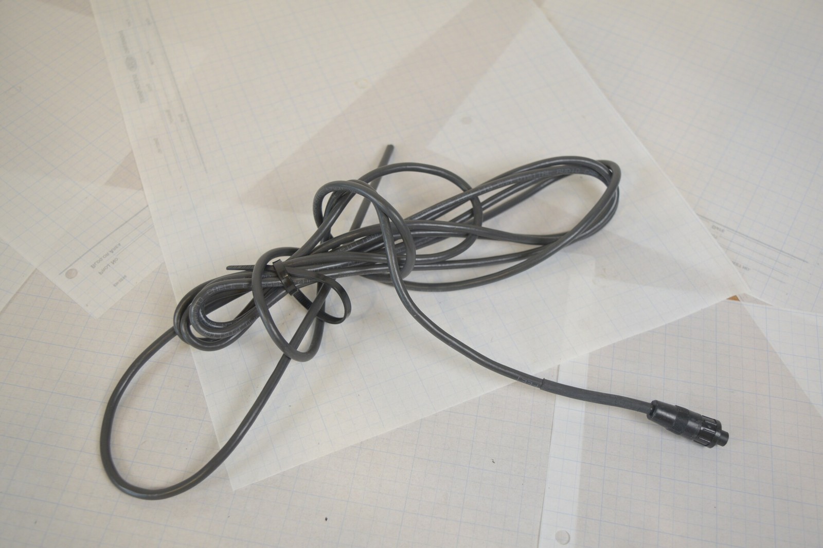 Lot of 7 Harris CU23218 CH-721 Control Head CAN Cable Pigtails - M7300 XG-75M