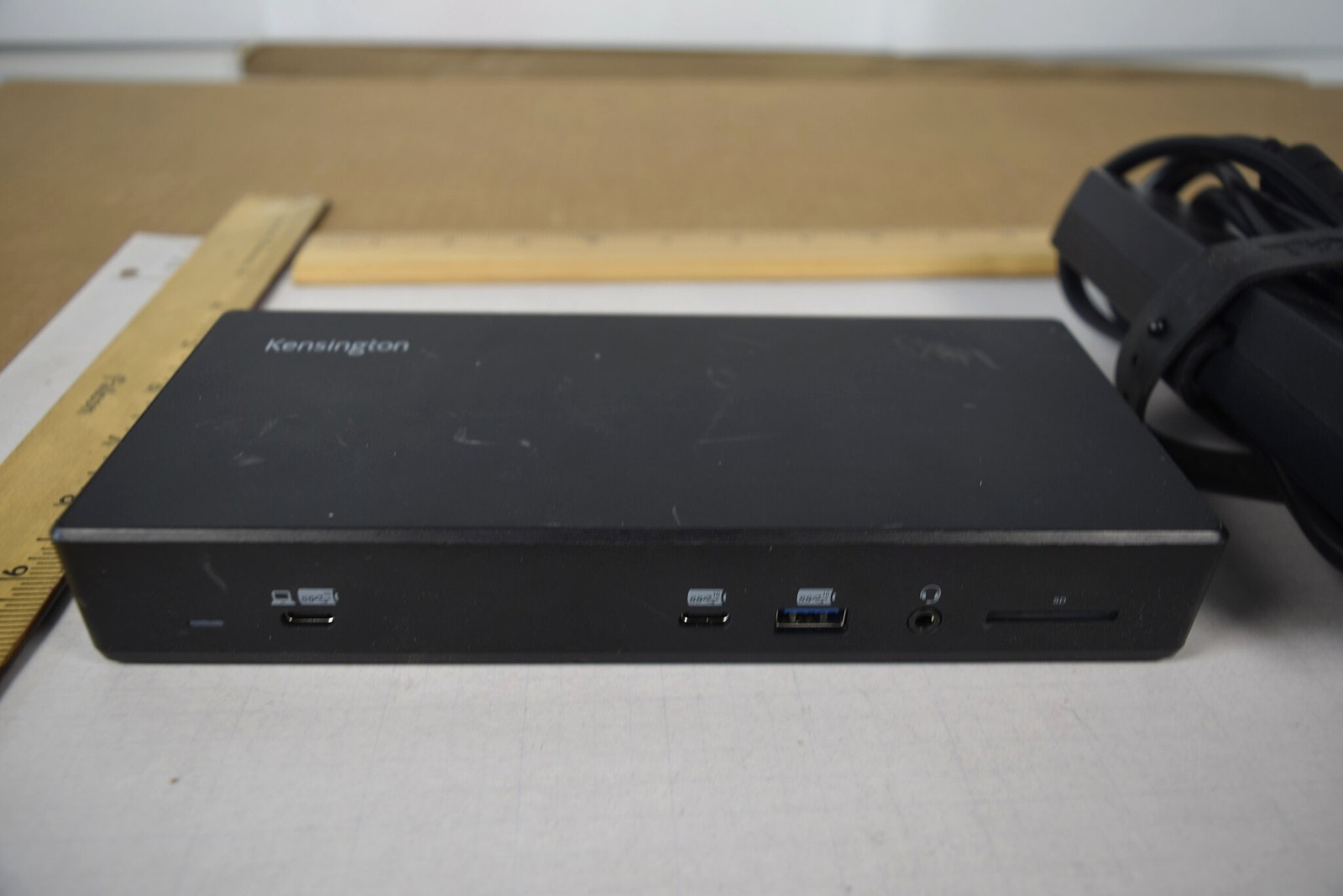 Kensington SD4850P USB-C Dual Video Driverless Docking Station K34115 w/ Adapter