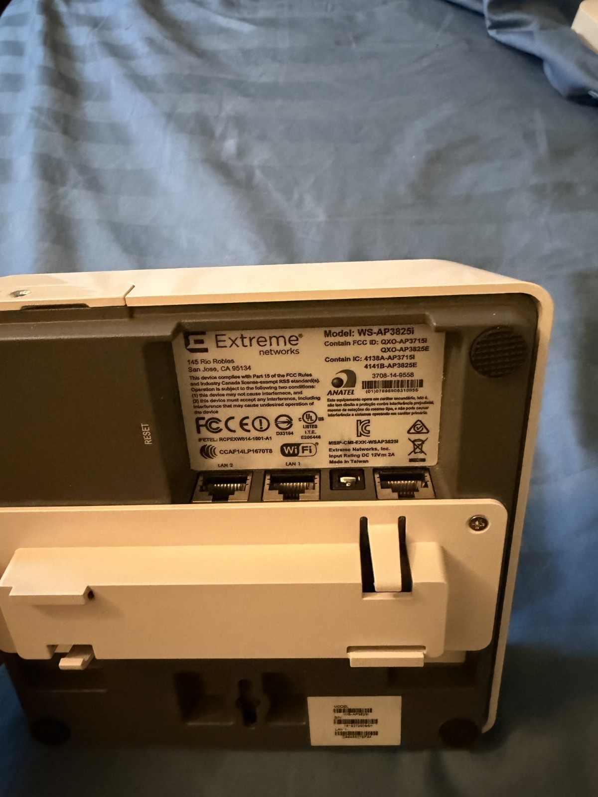 Extreme Networks WS-AP3825i 802.11ac 3x3 Access Point - OpenWrt Flashed, Ready