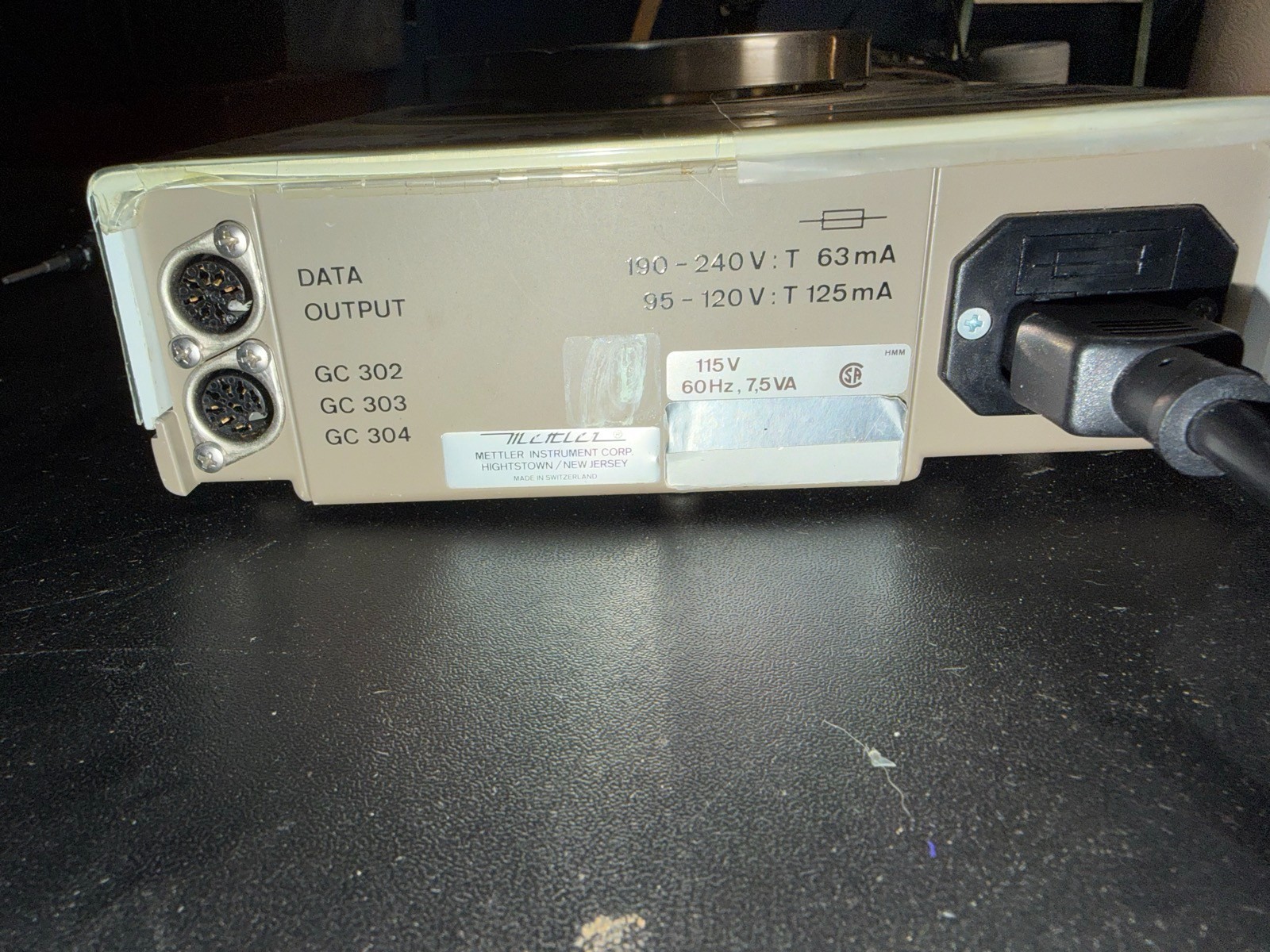 Mettler PE 200 Top Loading Precision Lab Balance Scale 200g - Powers On