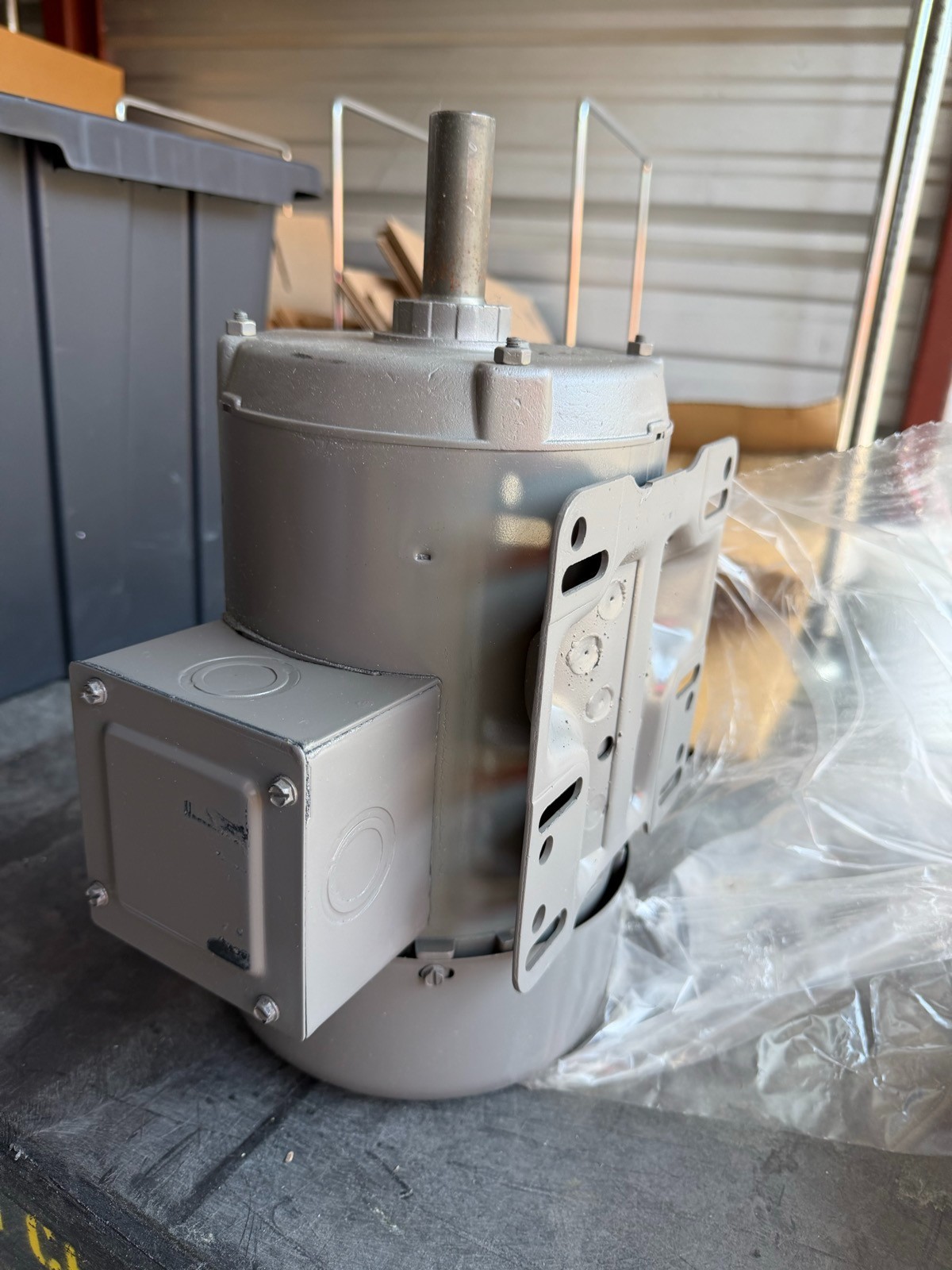 Magnetek Century AC Motor 1 HP 3-Phase 143T Frame Industrial - 16-349696-02