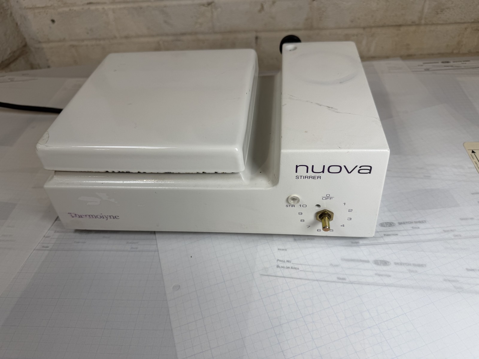 Barnstead Thermolyne Nuova Magnetic Stirrer Lab Stir Plate — Tested Working