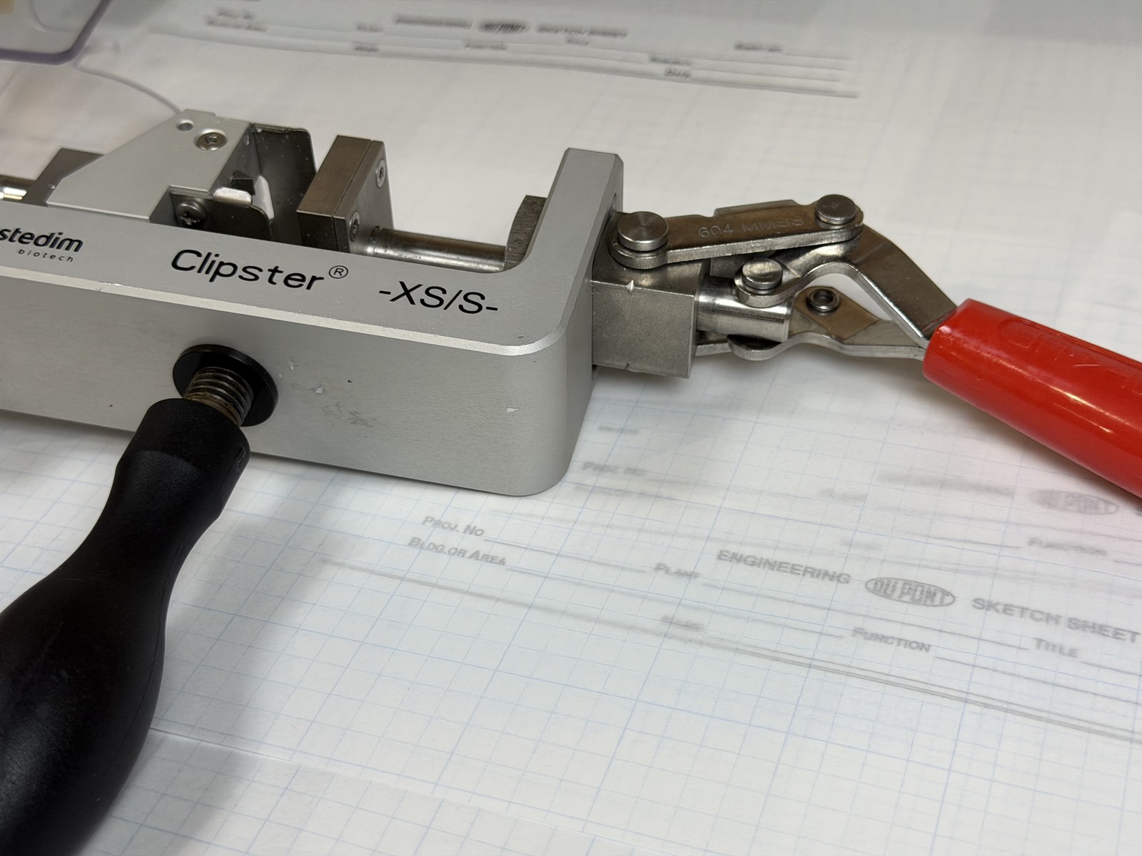Sartorius Stedim Clipster XS/S Tubing Sealer / Disconnector - Bioprocess