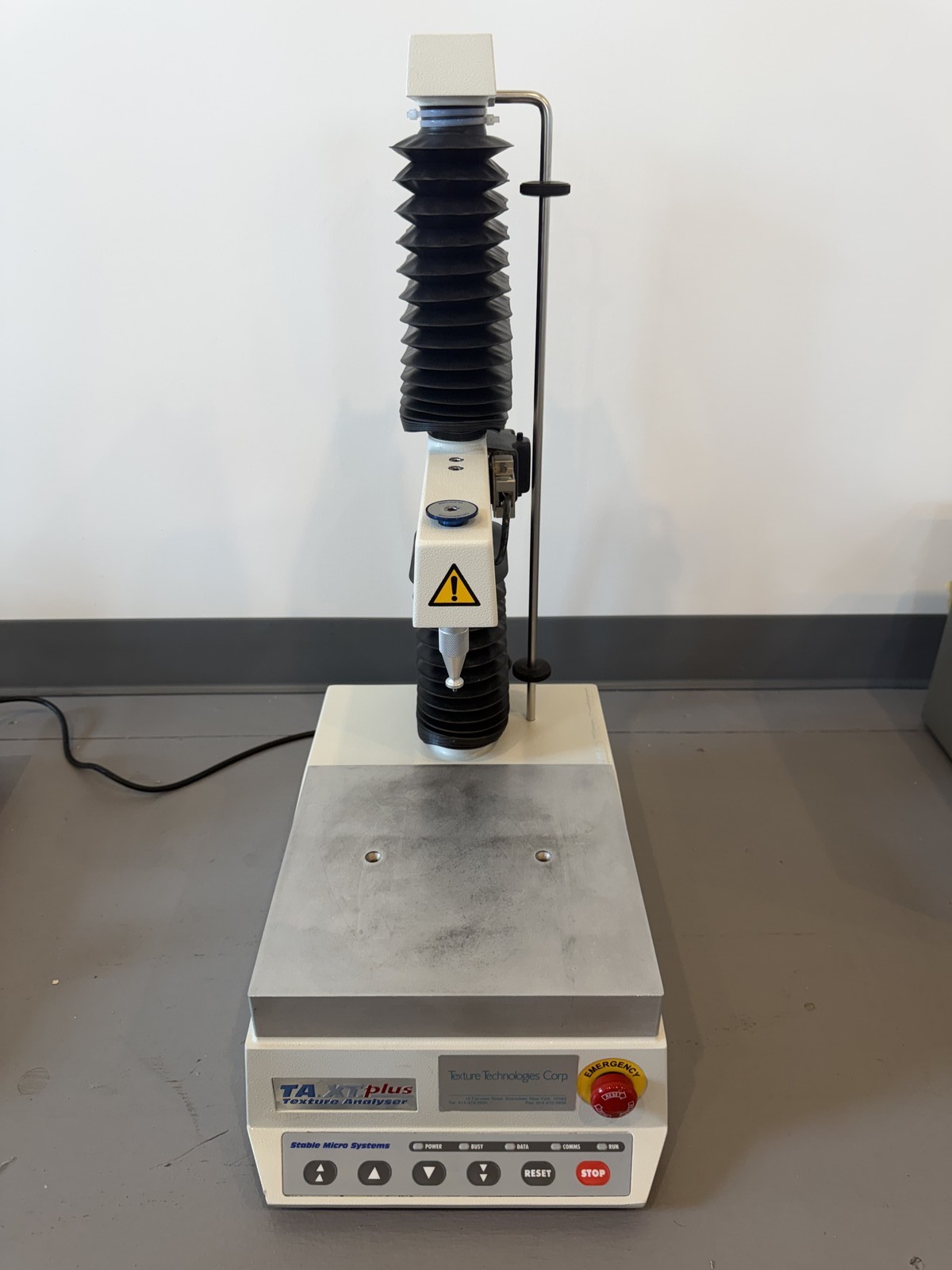 Stable Micro Systems TA-XT plus Texture Analyser — Powers On, Complete