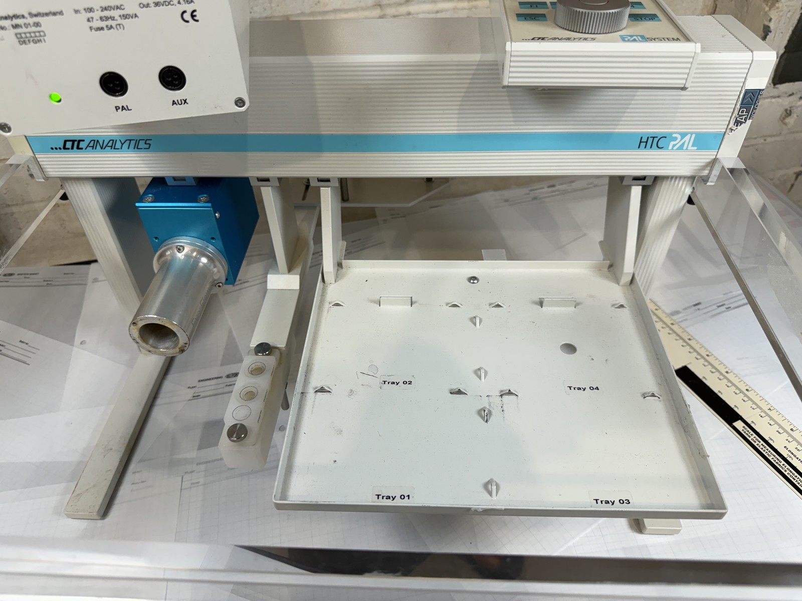 CTC Analytics HTC PAL MXY 04-01A Autosampler + Controller + PSU - Powers On, No