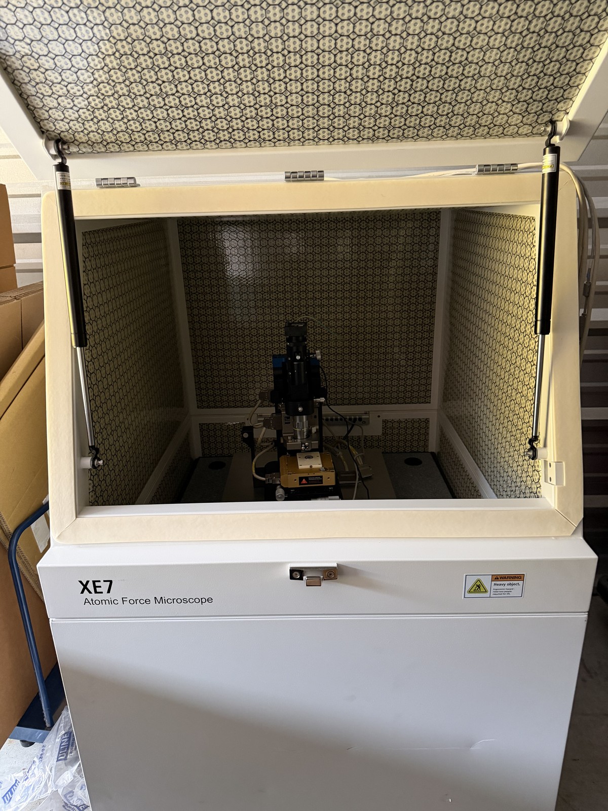Park Systems XE7 Atomic Force Microscope (AFM) - Complete System w/ Controller, Acoustic/Vibration Enclosure + Full Software Suite & Registered Ownership