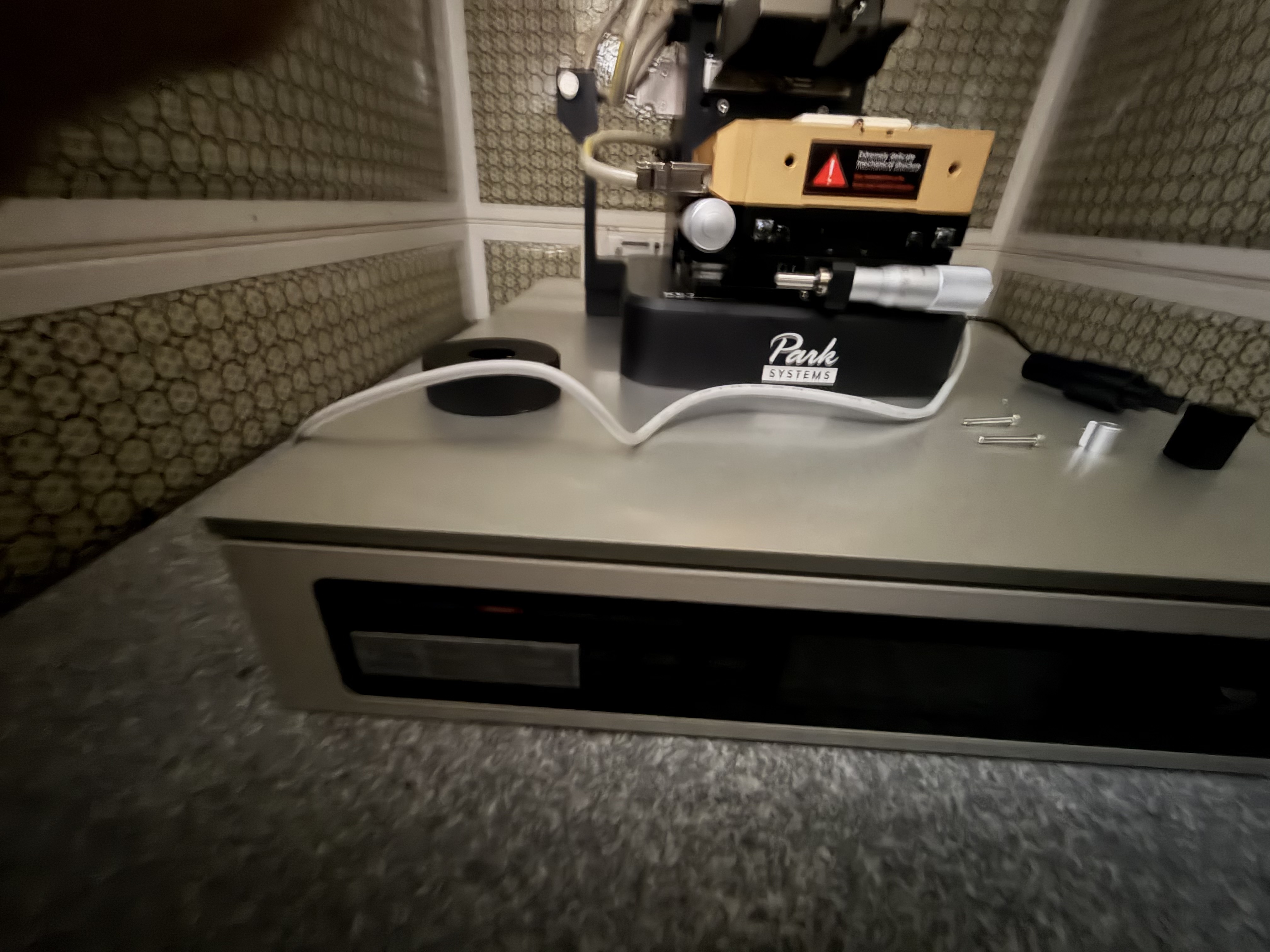 Park Systems XE7 Atomic Force Microscope (AFM) - Complete System w/ Controller, Acoustic/Vibration Enclosure + Full Software Suite & Registered Ownership
