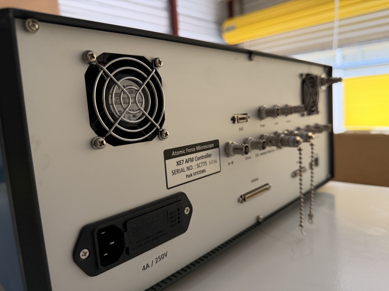 Park Systems XE7 Atomic Force Microscope (AFM) - Complete System w/ Controller, Acoustic/Vibration Enclosure + Full Software Suite & Registered Ownership