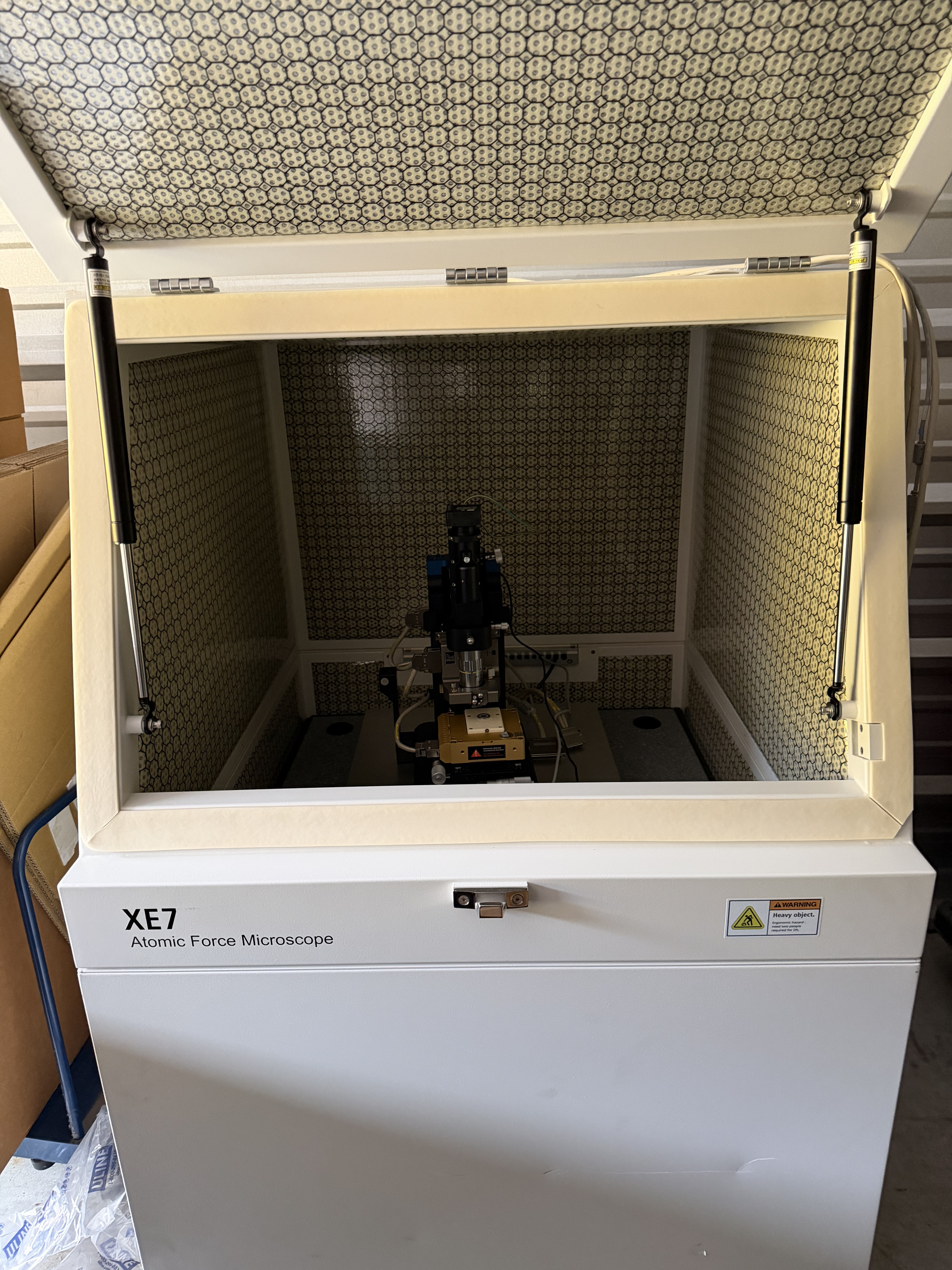 Park Systems XE7 Atomic Force Microscope (AFM) - Complete System w/ Controller, Acoustic/Vibration Enclosure + Full Software Suite & Registered Ownership