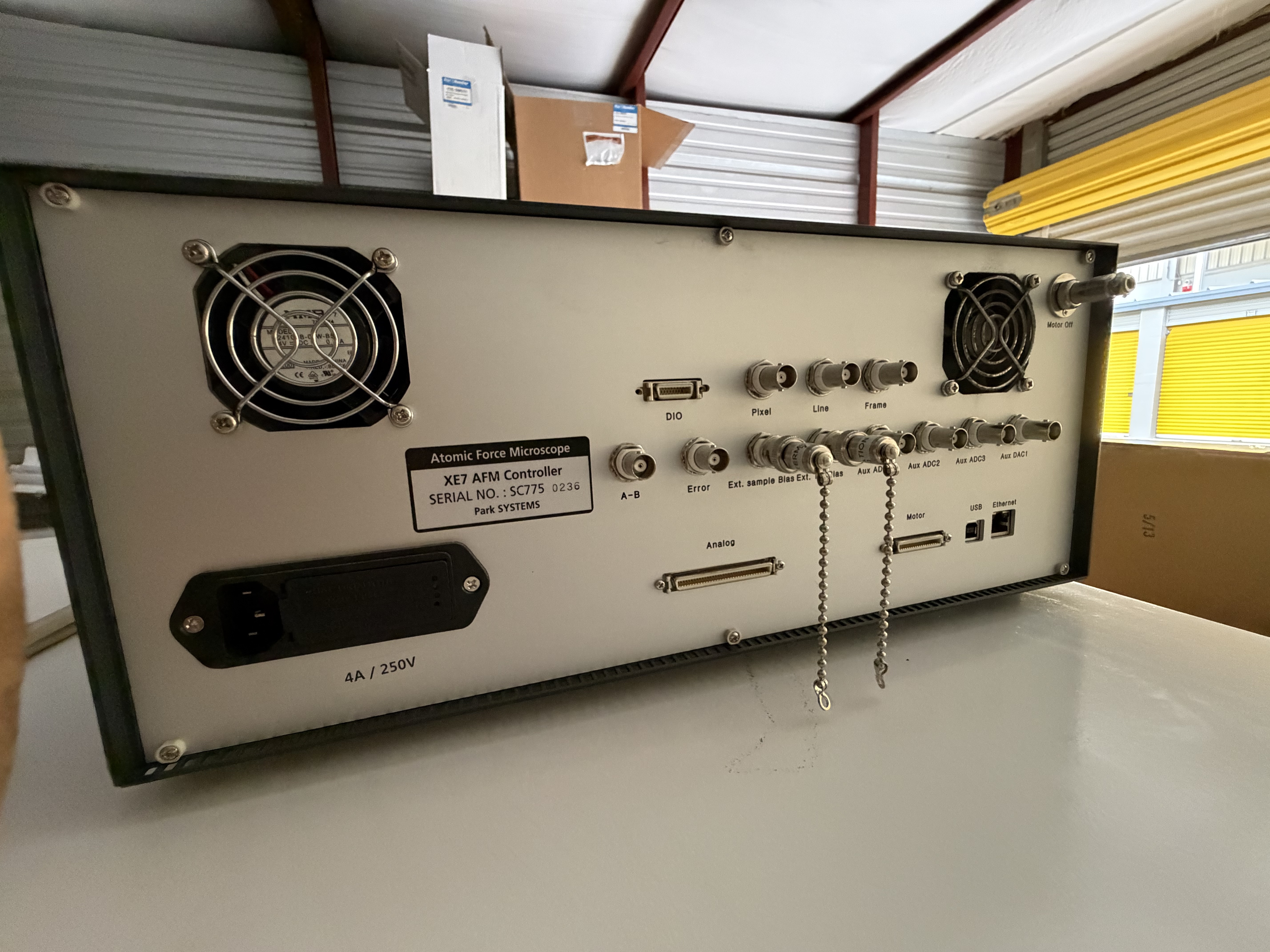Park Systems XE7 Atomic Force Microscope (AFM) - Complete System w/ Controller, Acoustic/Vibration Enclosure + Full Software Suite & Registered Ownership
