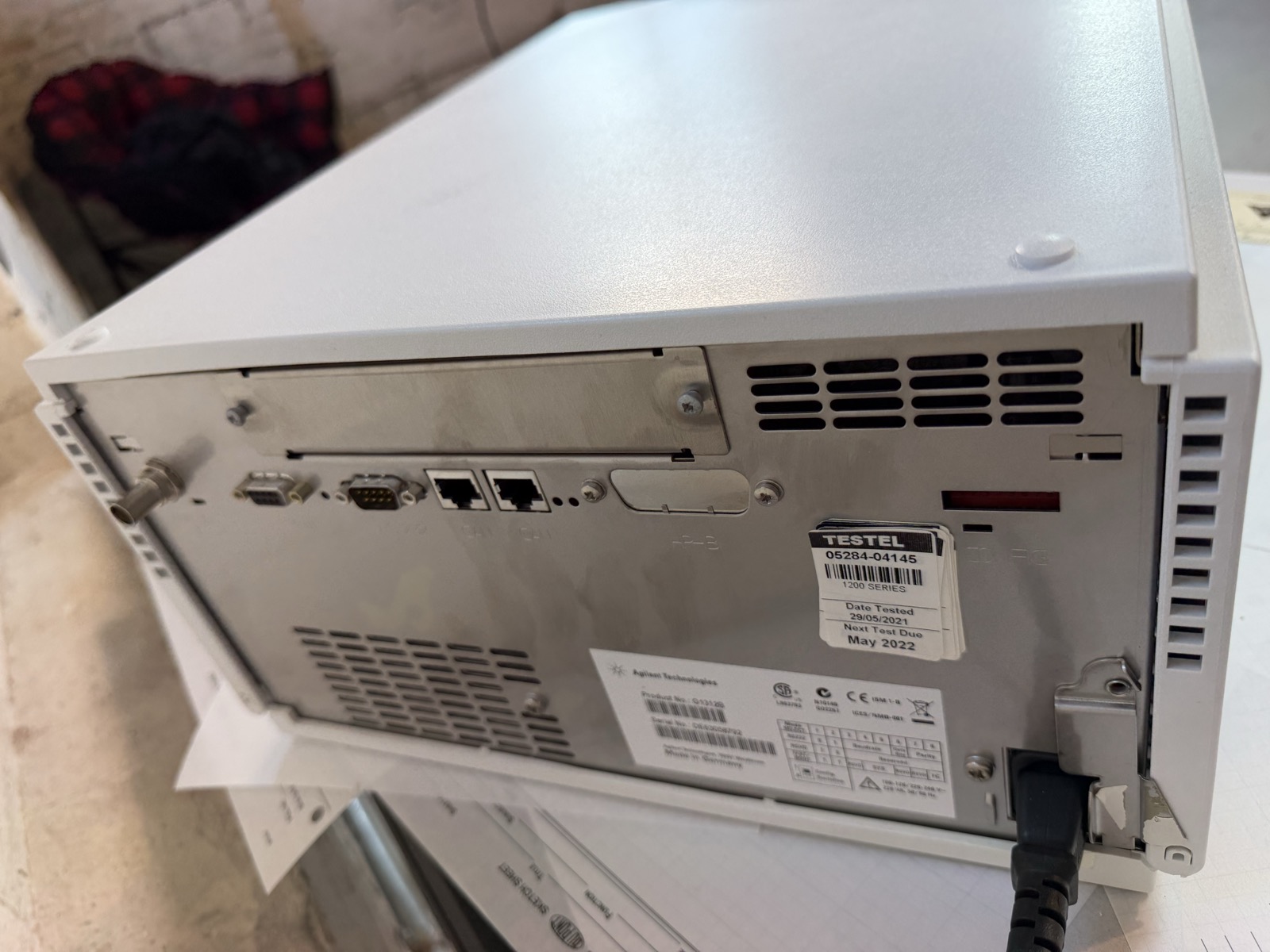 Agilent 1200 G1312B Binary Pump SL HPLC S/N DE63058792 — Powers On, Pumps Water