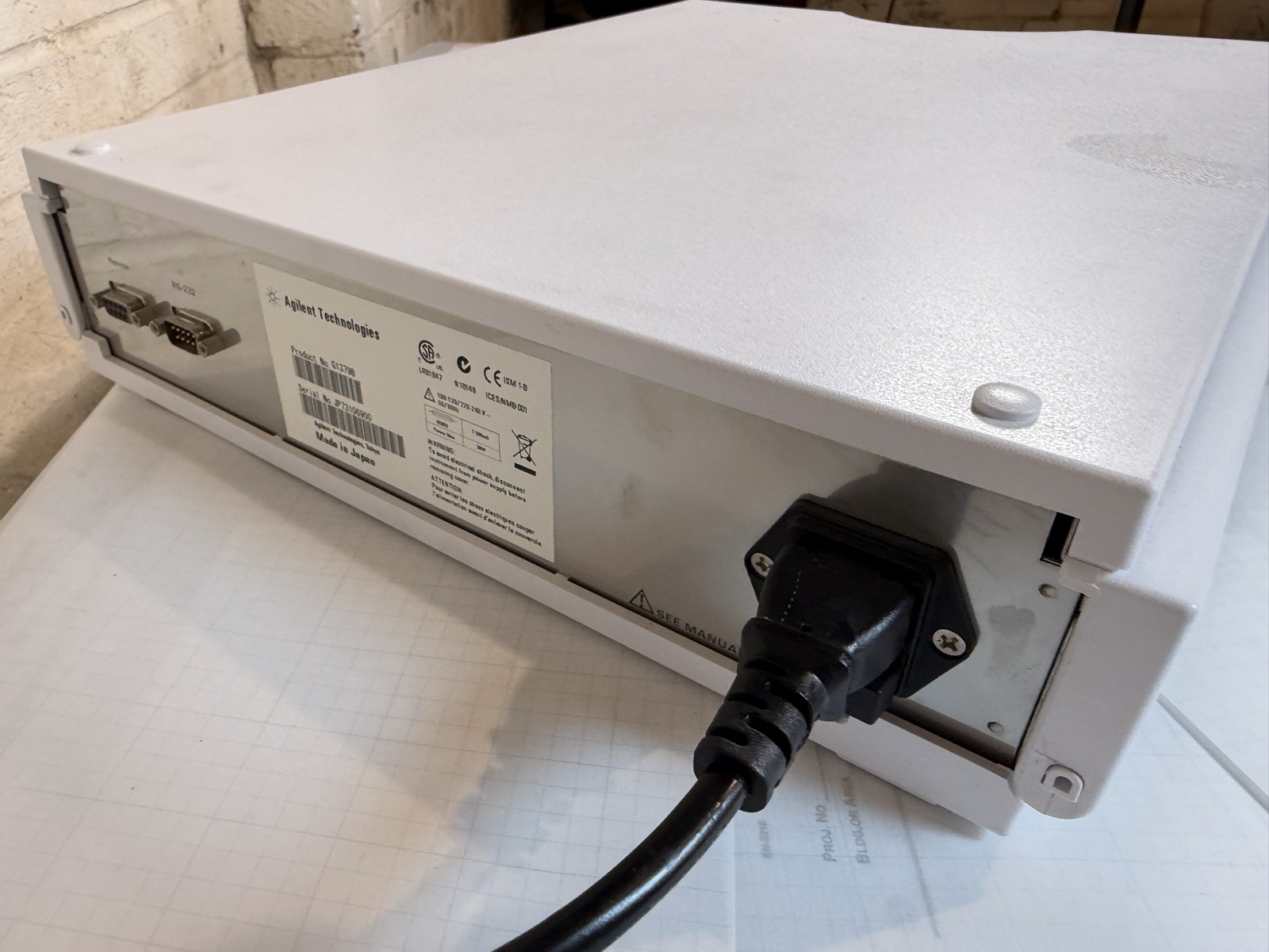 Agilent 1200 G1379B Micro Vacuum Degasser HPLC S/N JP73106900 — Powers On