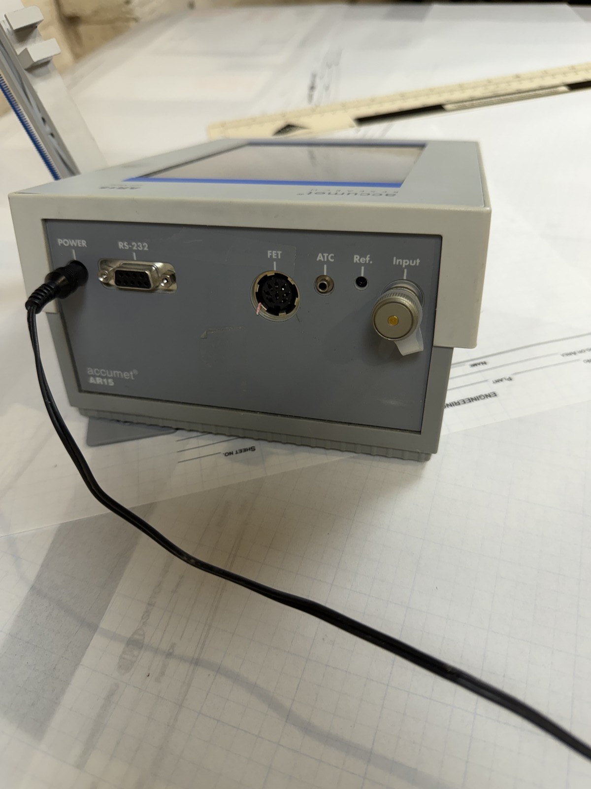 Fisher Scientific Accumet Research AR15 pH/mV/ISE Meter — FOR PARTS/REPAIR