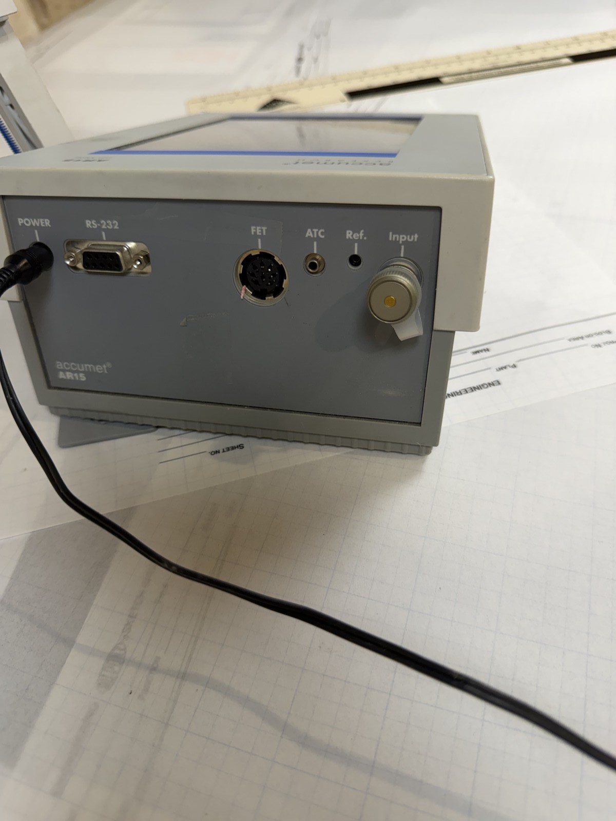 Fisher Scientific Accumet Research AR15 pH/mV/ISE Meter — FOR PARTS/REPAIR