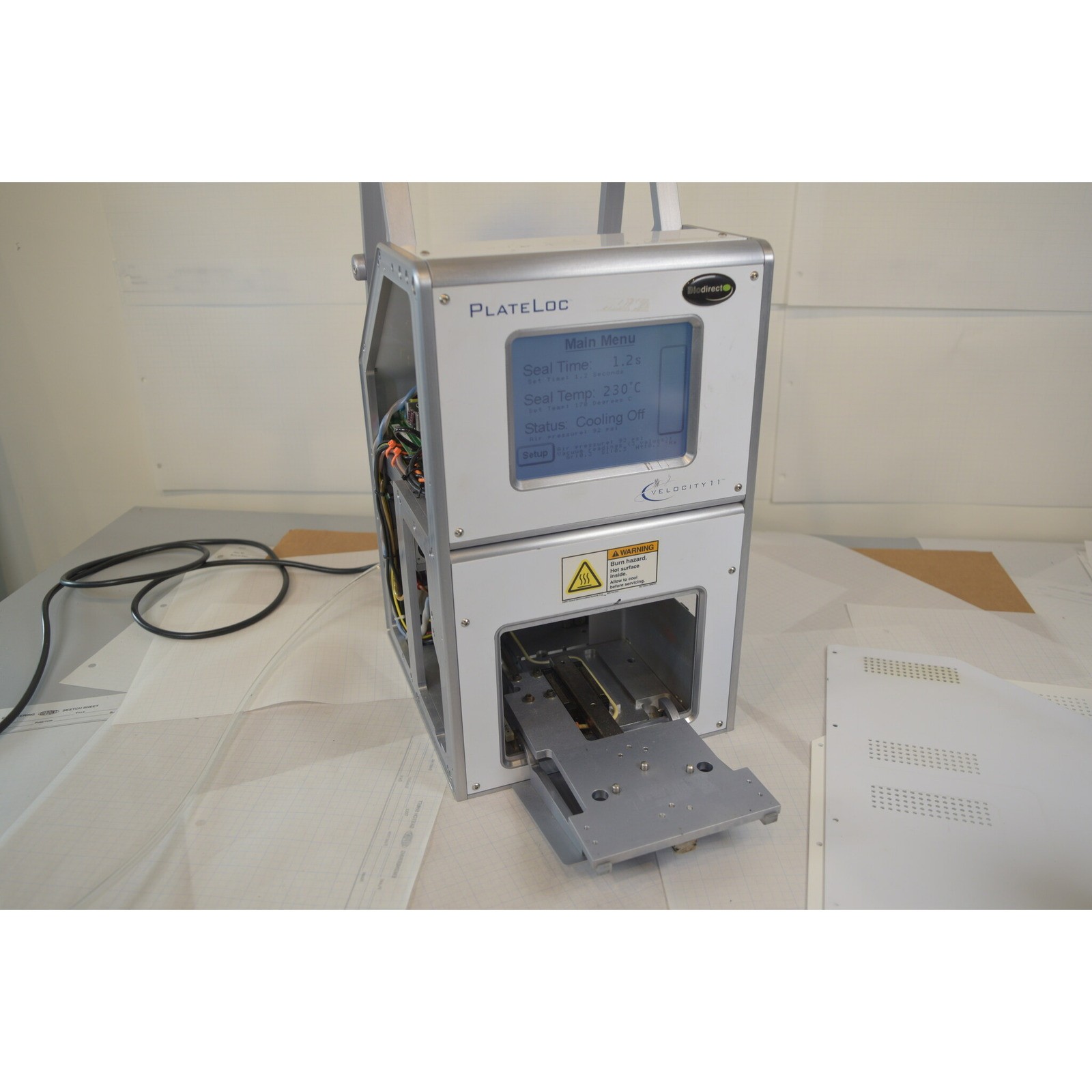 Agilent Velocity11 PlateLoc G5585B Microplate Sealer - Air Tested, No Stage