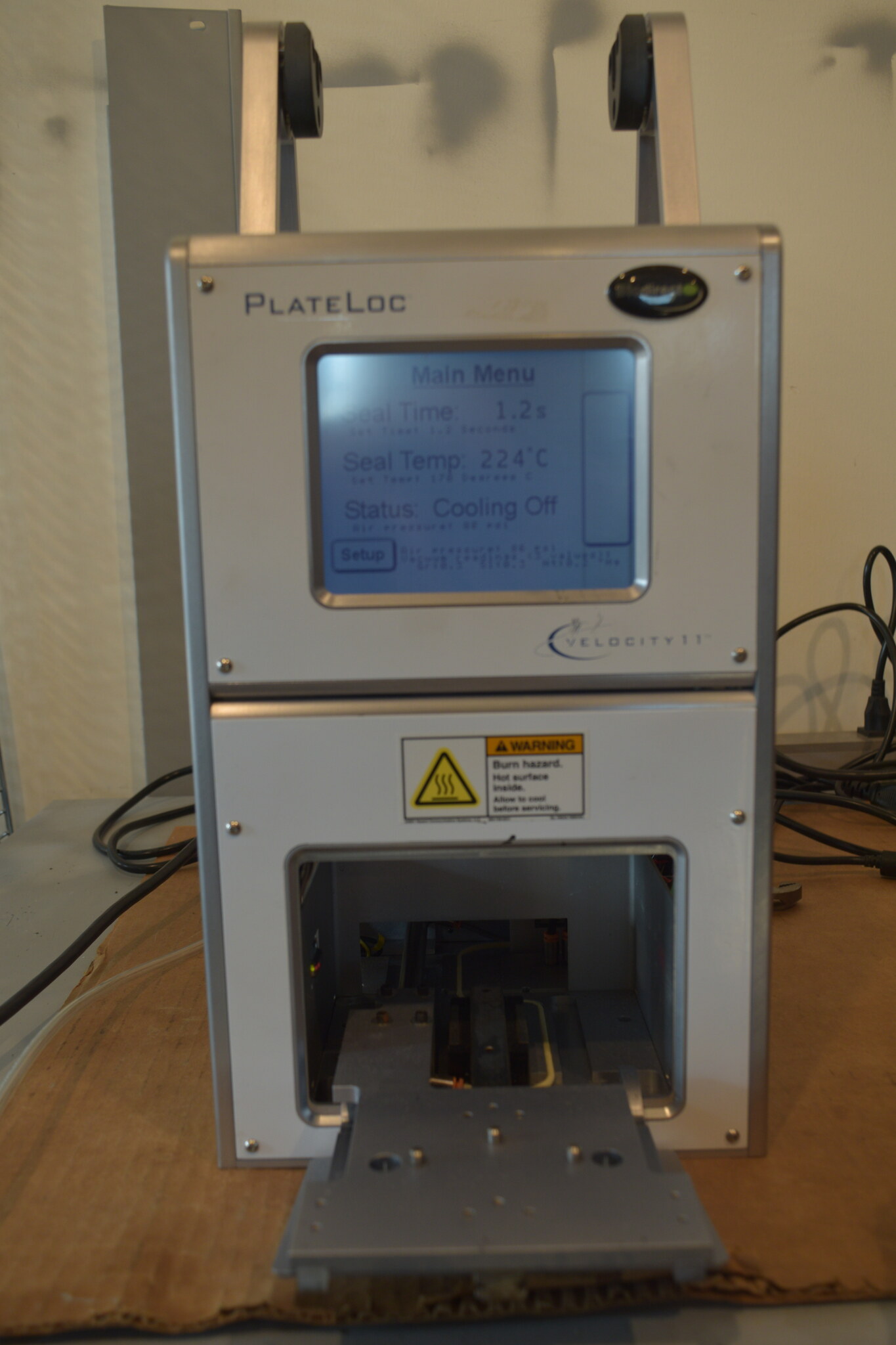 Agilent Velocity11 PlateLoc G5585B Microplate Sealer - Air Tested, No Stage