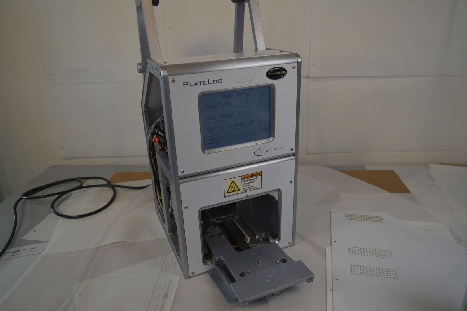 Agilent Velocity11 PlateLoc G5585B Microplate Sealer - Air Tested, No Stage