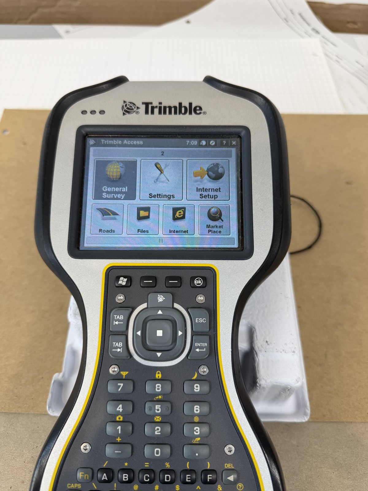 Trimble TSC3 Data Collector GPS GNSS w/ Access Perpetual General Survey + Roads