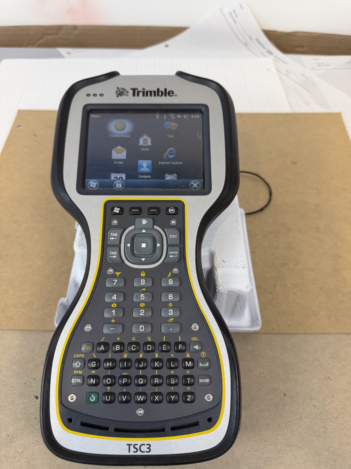 Trimble TSC3 Data Collector GPS GNSS w/ Access Perpetual General Survey + Roads