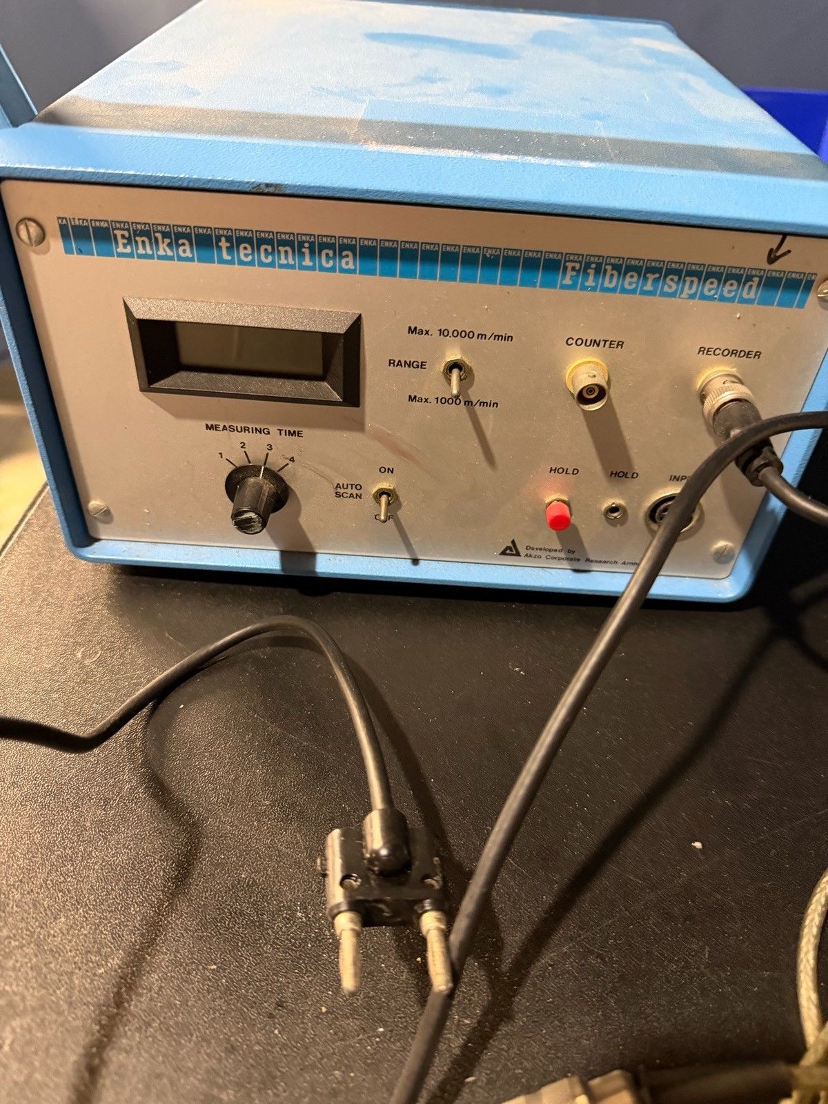 Enka Tecnica Fiberspeed FS 10 Yarn Filament Speed Meter Textile Lab Tester