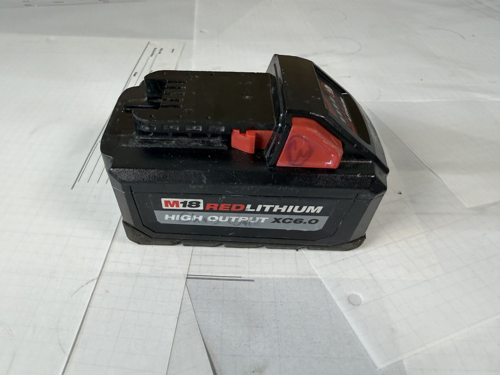 Milwaukee M18 REDLITHIUM HIGH OUTPUT XC6.0 6.0Ah Battery Pack 48-11-1865