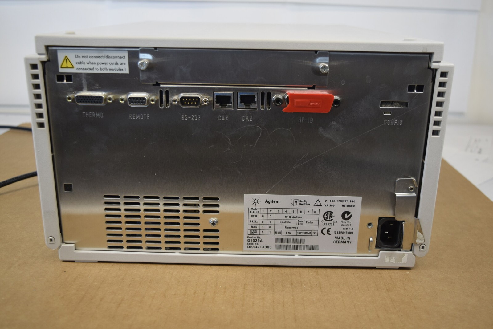 Agilent 1100 G1329A ALS Autosampler S/N DE33213006 Tested - Needle Not Included