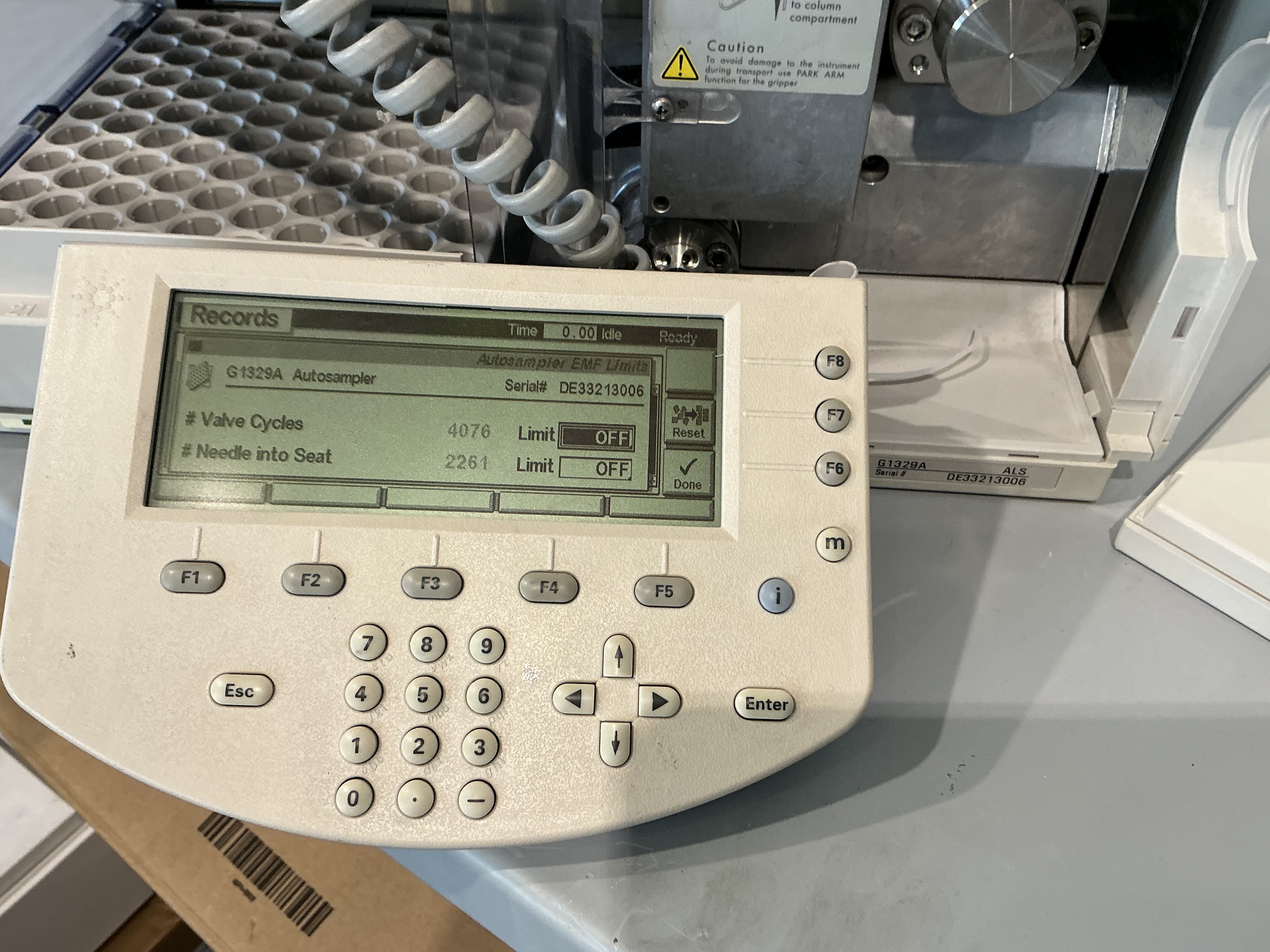 Agilent 1100 G1329A ALS Autosampler S/N DE33213006 Tested - Needle Not Included