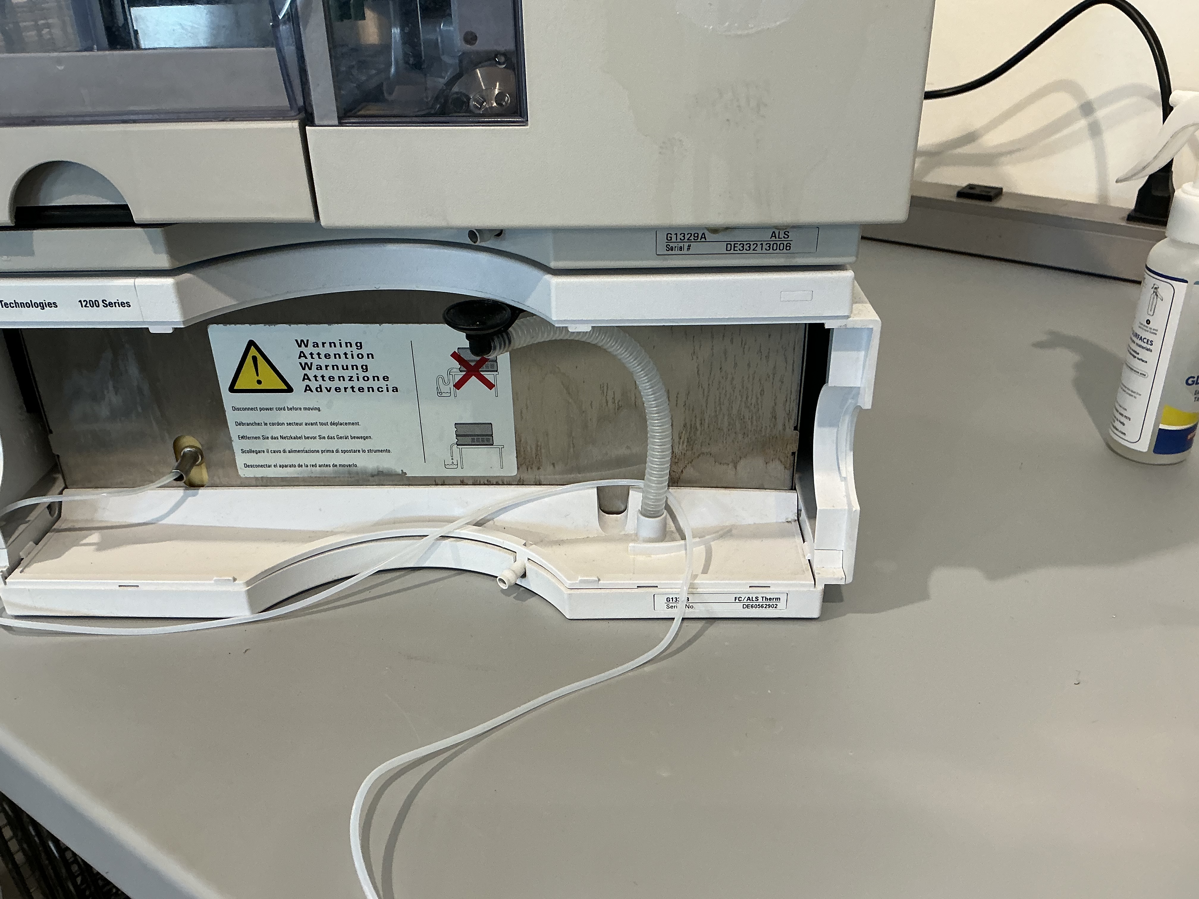 Agilent 1100 G1329A ALS Autosampler S/N DE33213006 Tested - Needle Not Included