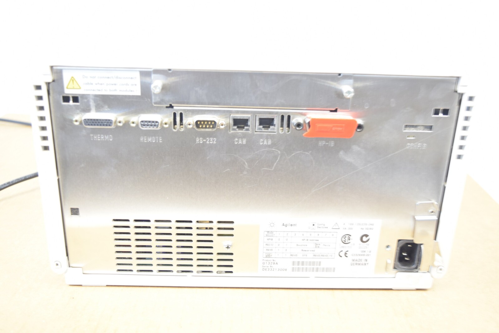 Agilent 1100 G1329A ALS Autosampler S/N DE33213006 Tested - Needle Not Included