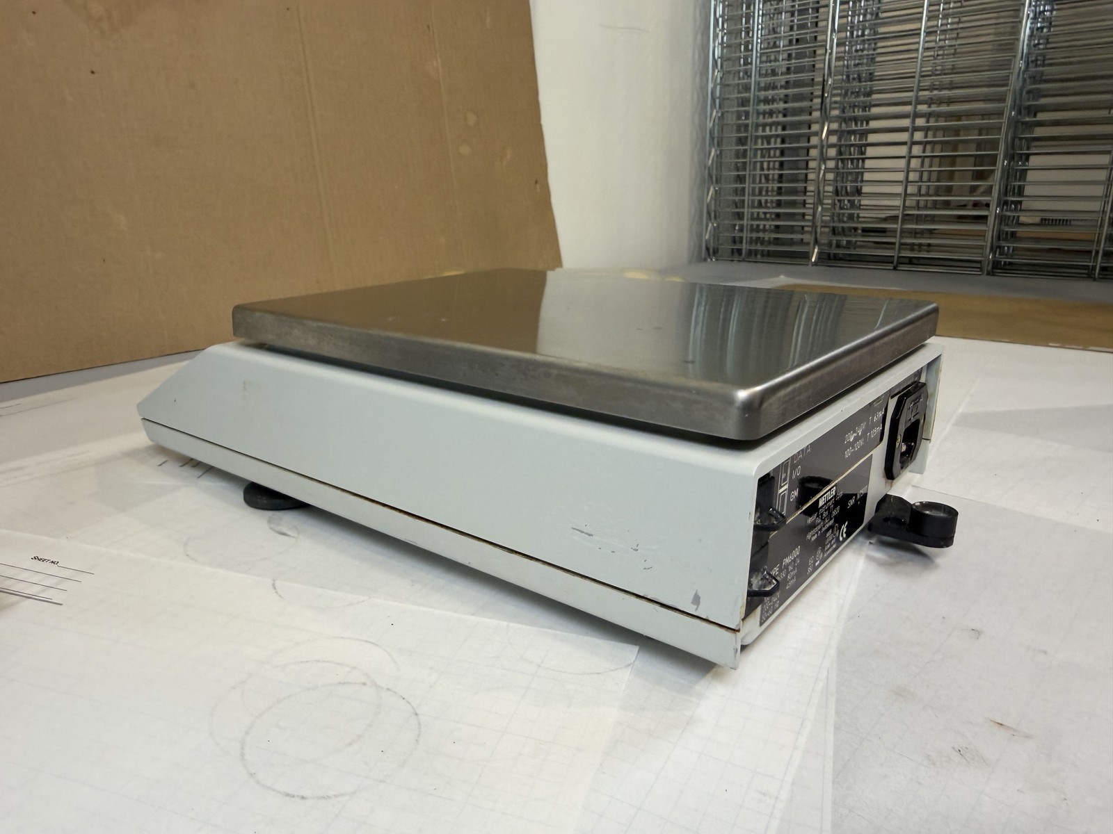 Mettler PM6000 Precision Lab Balance Scale 6100g x 0.1g TESTED + Dust Cover
