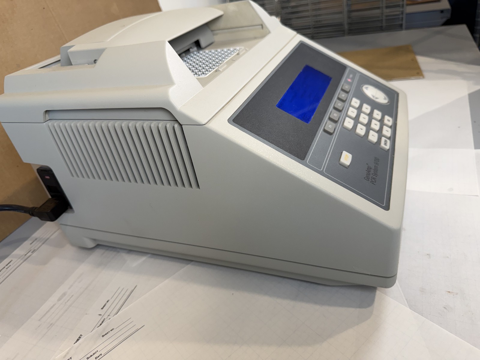 Applied Biosystems GeneAmp PCR System 9700 Thermal Cycler 96-Well Block N8050200