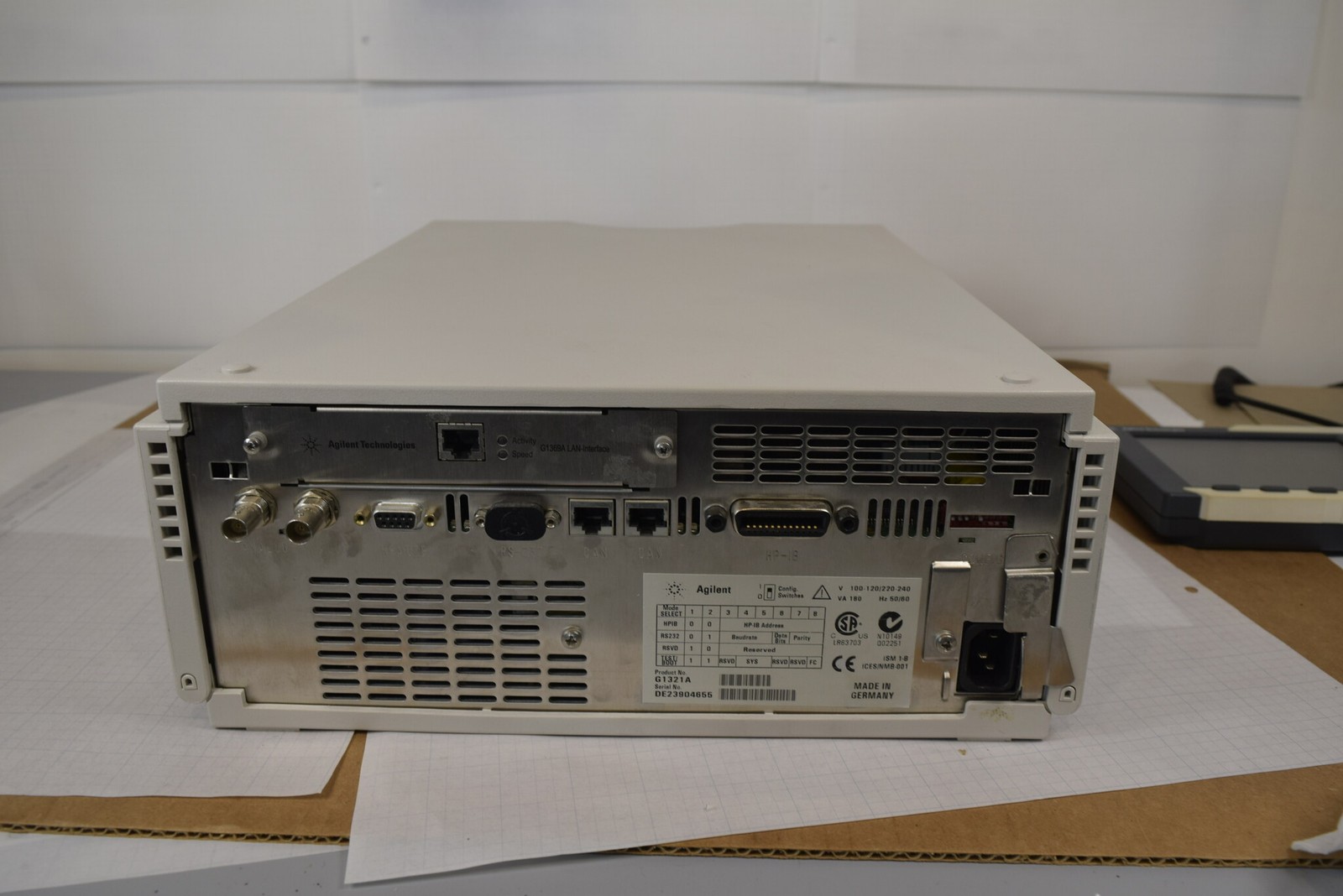 Agilent 1100 G1321A FLD Fluorescence Detector HPLC - Bench Tested S/N DE23904655