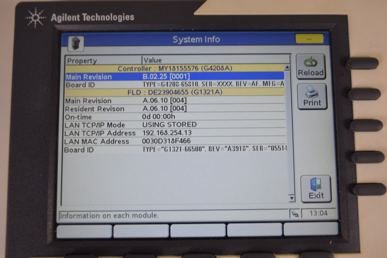 Agilent 1100 G1321A FLD Fluorescence Detector HPLC - Bench Tested S/N DE23904655