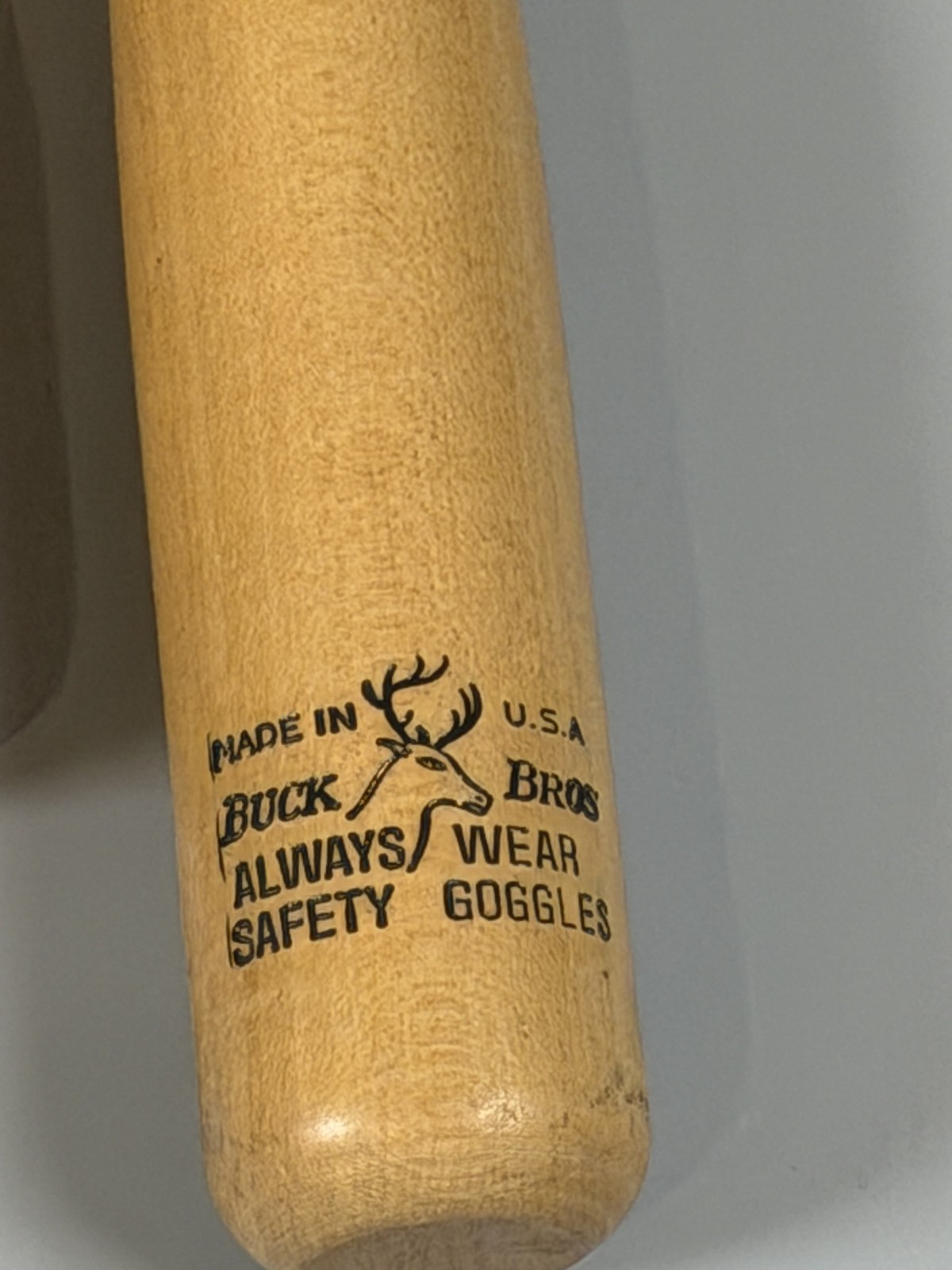 Vintage Buck Bros 4pc Wood Turning Lathe Chisel Gouge Skew Set Made in USA
